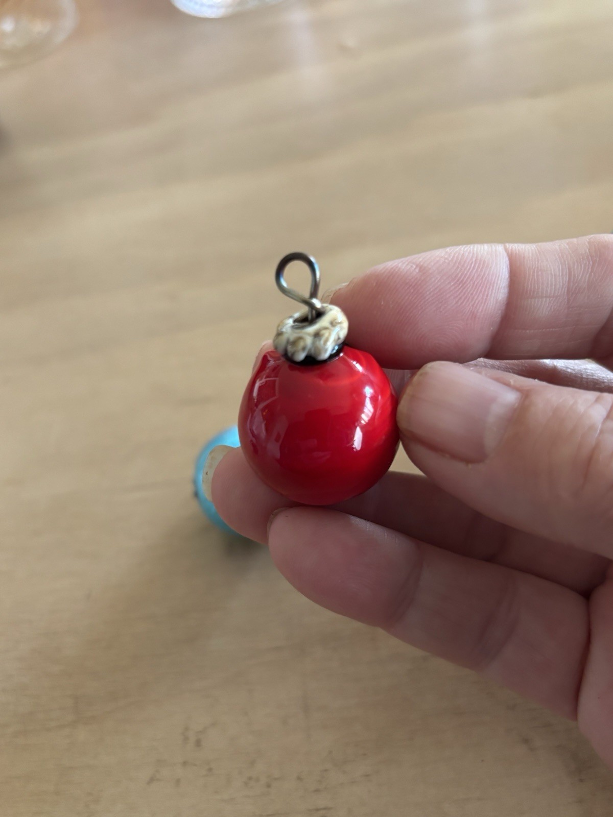 Shortie’s Fancy Handmade Playing&Hiding Marbles Lot Of 3 Snarky Holiday Ornament
