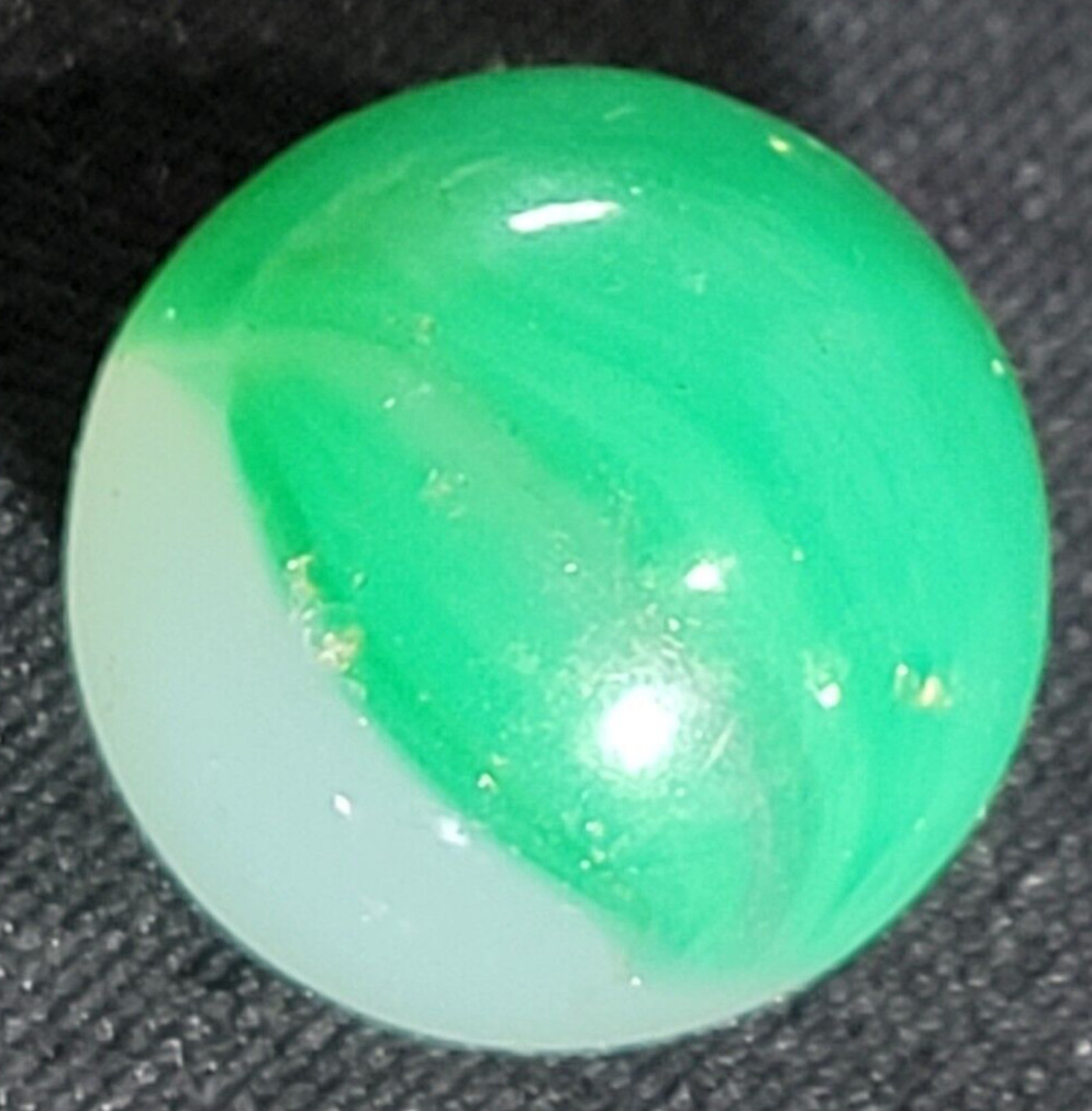 MASTER GLASS CO. MARBLES 0.63 COMET HEMET TRANSLUCENT WHISPY NM + – 3B/26