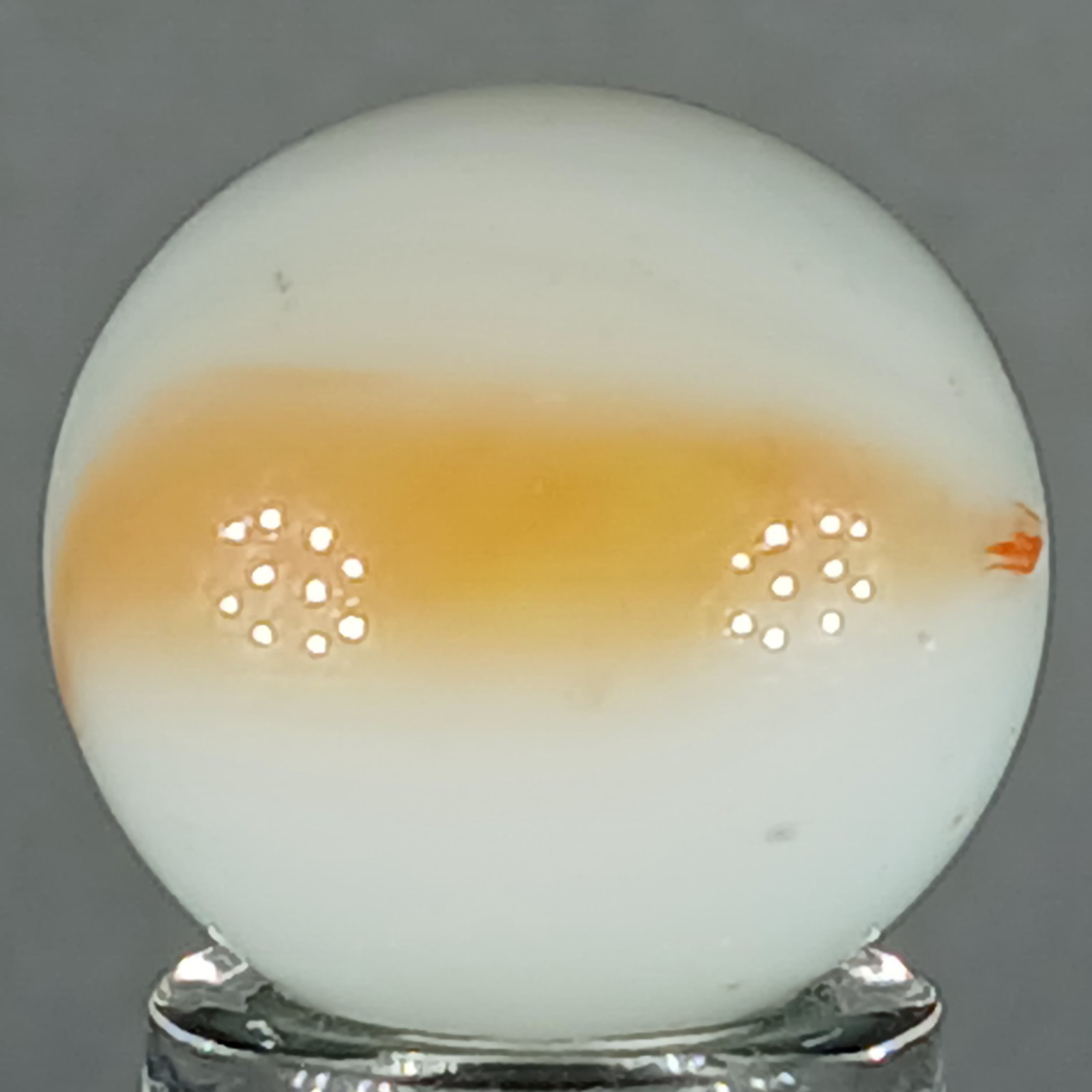 Vintage Imported Patch And Ribbon Marble .61 Inches Near-Mint Condition