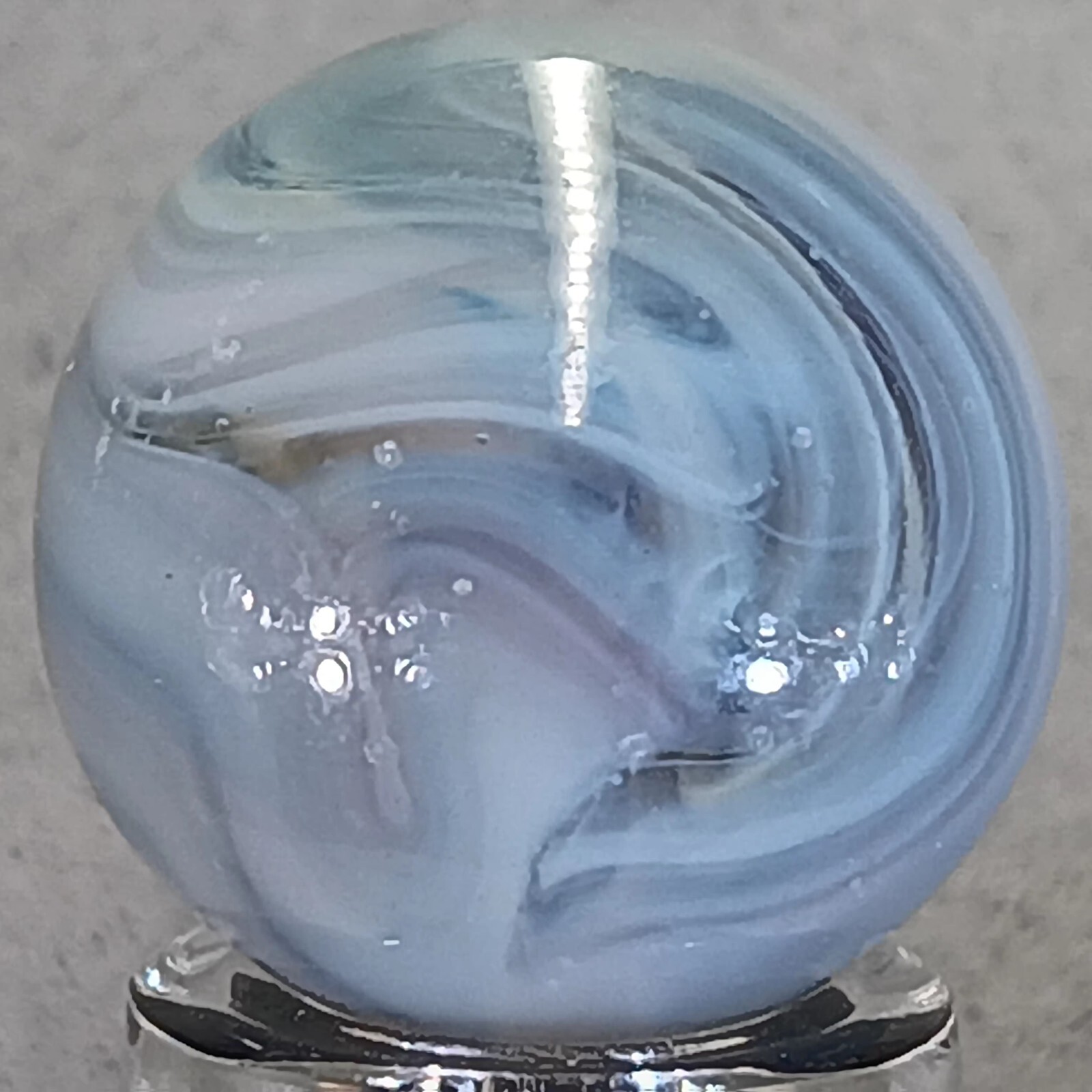 Vintage Champion Swirl Marble .61 Inches Near-Mint Condition Combined Shipping