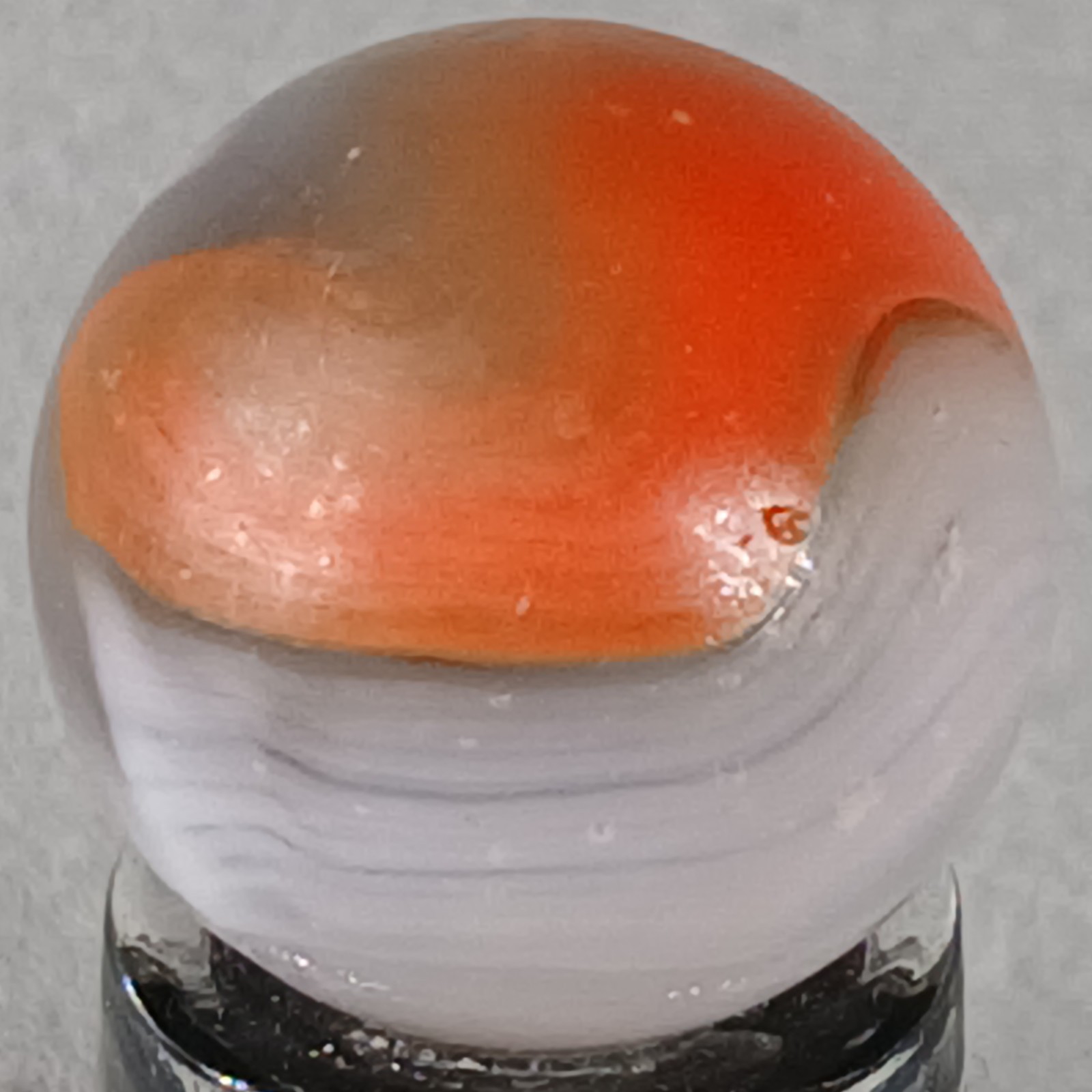 Vintage Vitro Conqueror Marble .61 Inches Near-Mint Condition Combined Shipping