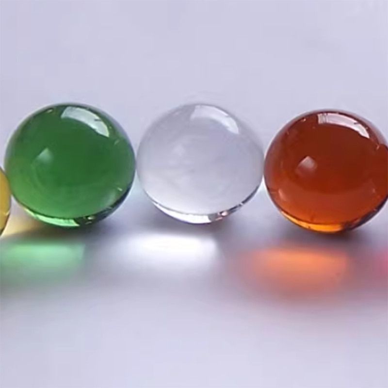 16MM/20MM Crystal Sphere Beads Glass Solid Balls Marbles Game Multicolored