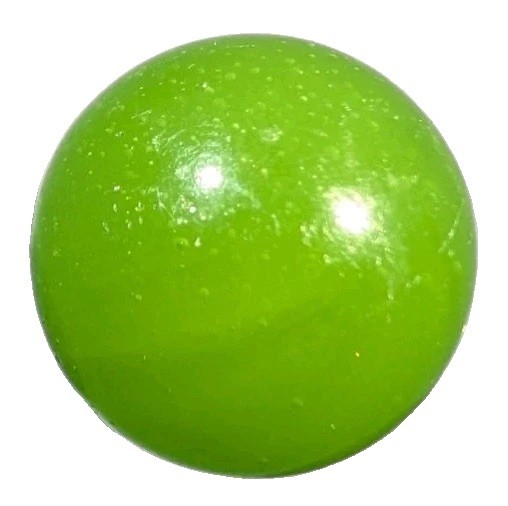 Master Glass co Green Melon Ball Vintage Marble 11/16” Mint