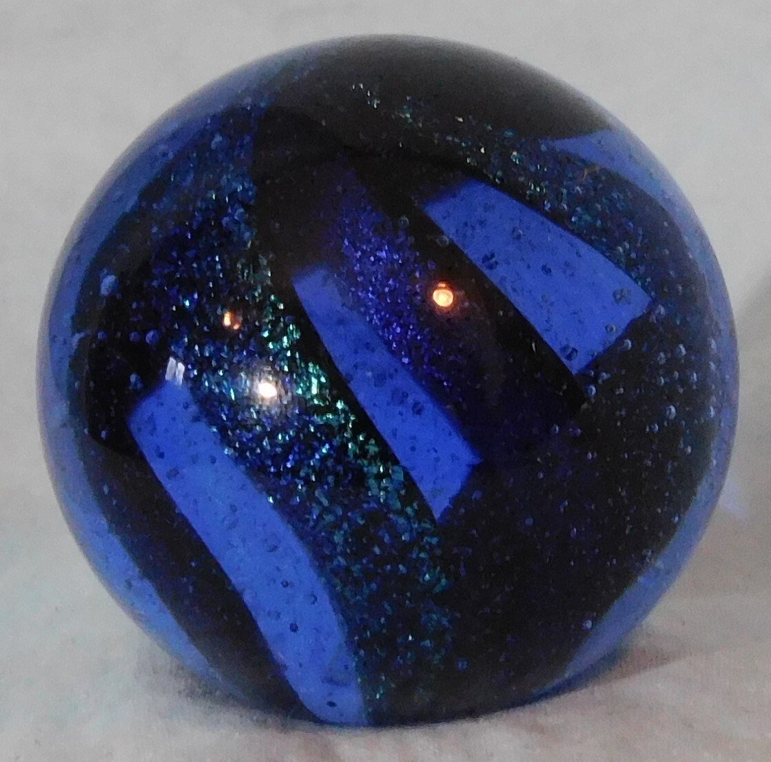 Andy Davis Contemporary Handmade Marble, 1 13/16″ Diameter, #9202W