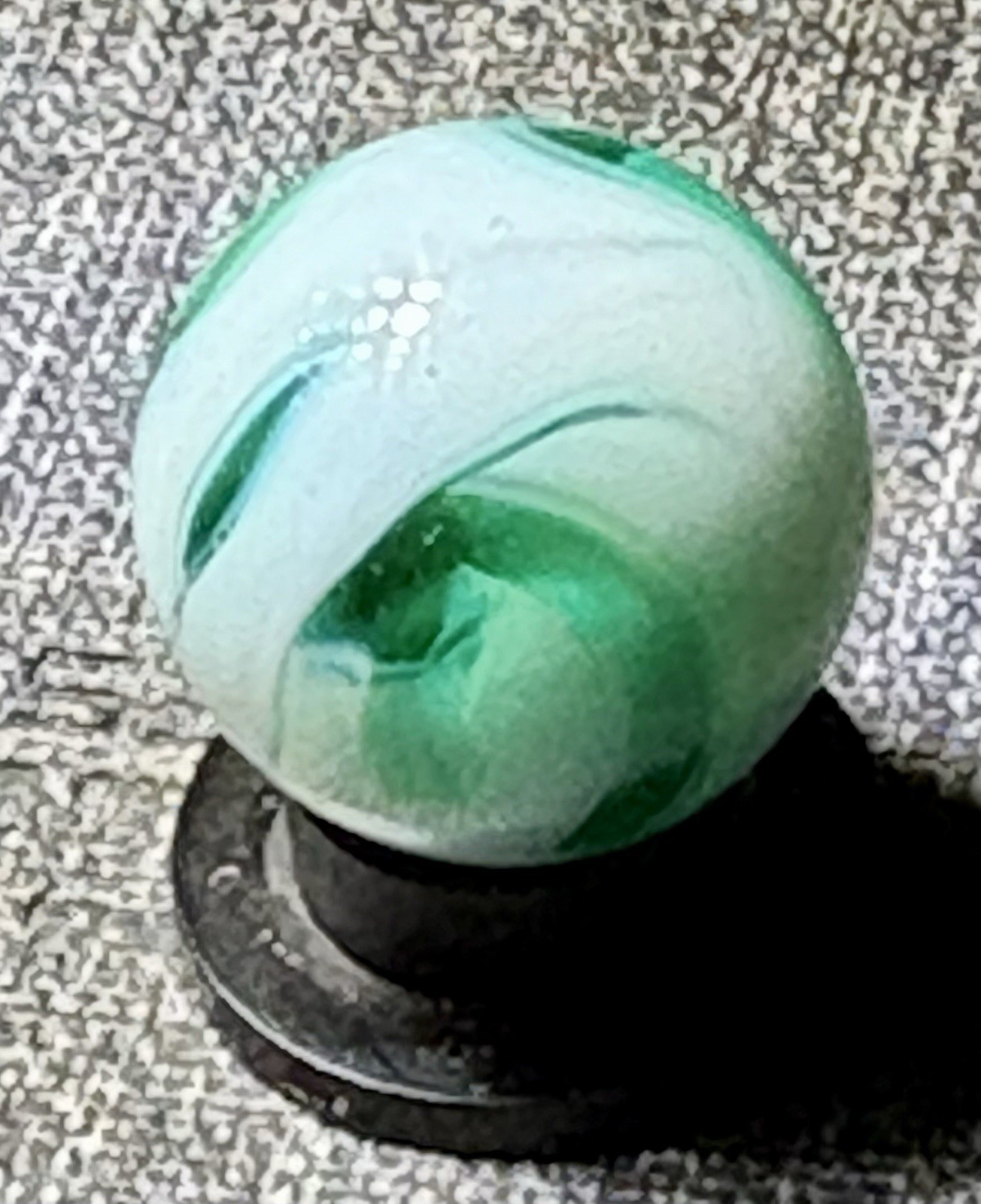 VTG Alley Agate Swirl Marble .60” MINT
