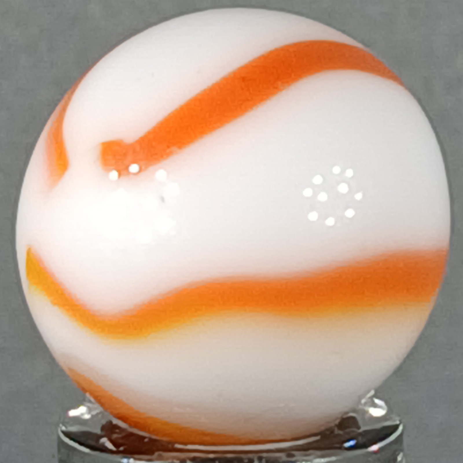 Vintage Marble King Candy Stripe .59 Inches Near-Mint Condition