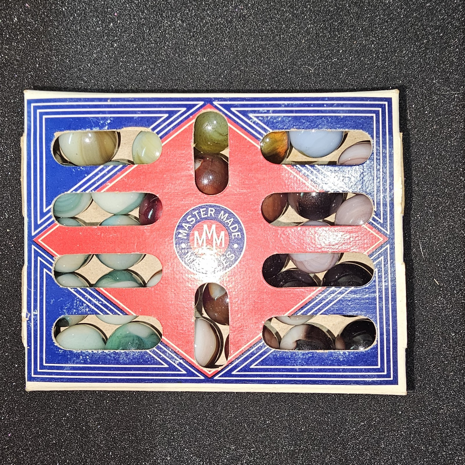🔥MASTER MADE Marble 30 Ct Box Multiple Mint Sets Roller Buddies Top Shelf Set