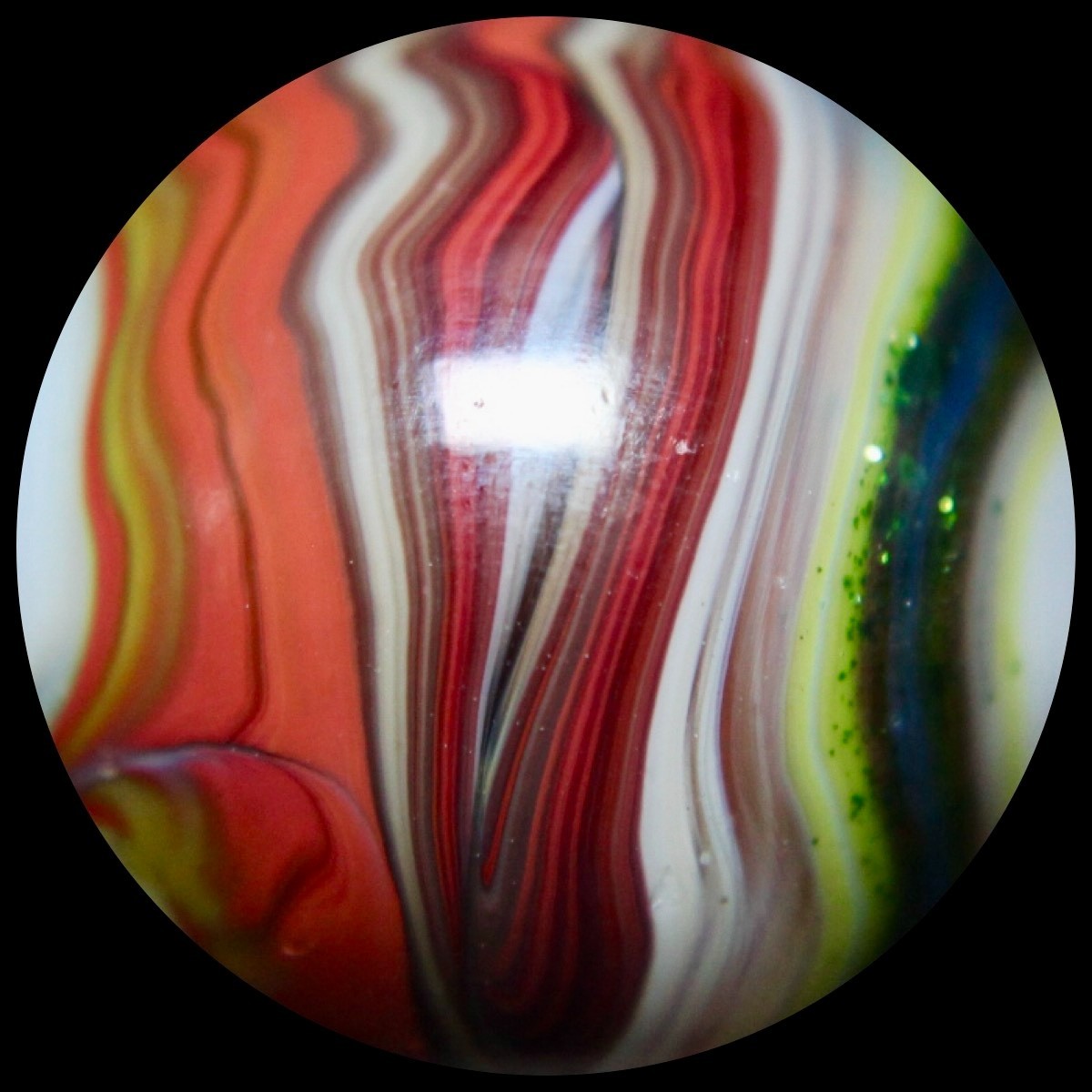 DAS Equinox Marble Collector Series: Radioactive “Christmas” Flame