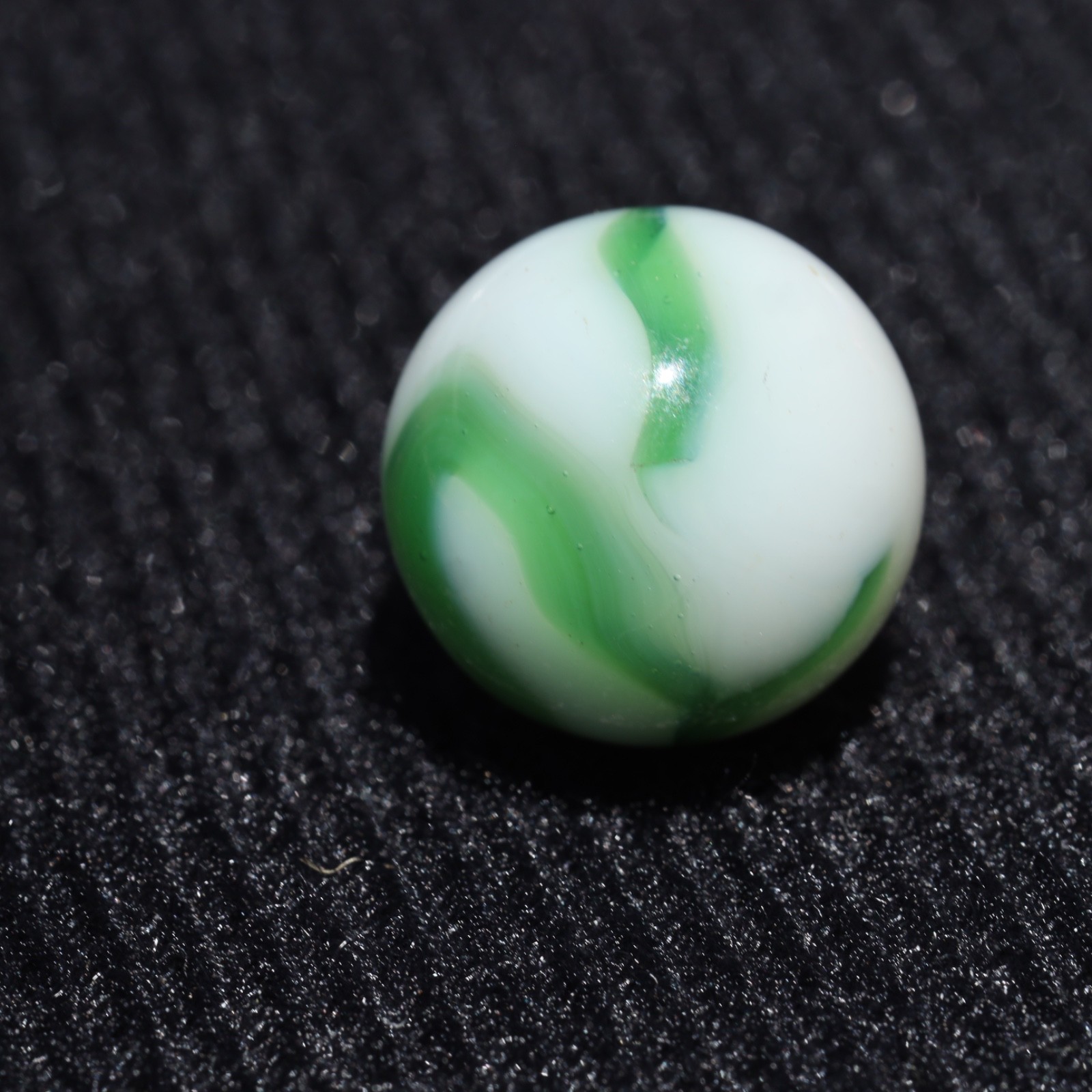 ALLEY Green White WV West Virginia Swirl Marble 5/8″ M Combined Shipping