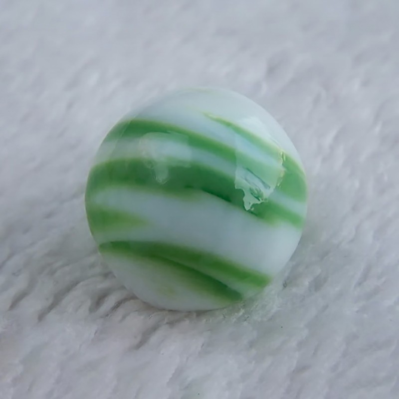 18mm Glass Marbles Green Glass Ball Beads Vase Fish Tank Decor Kids Toy Game