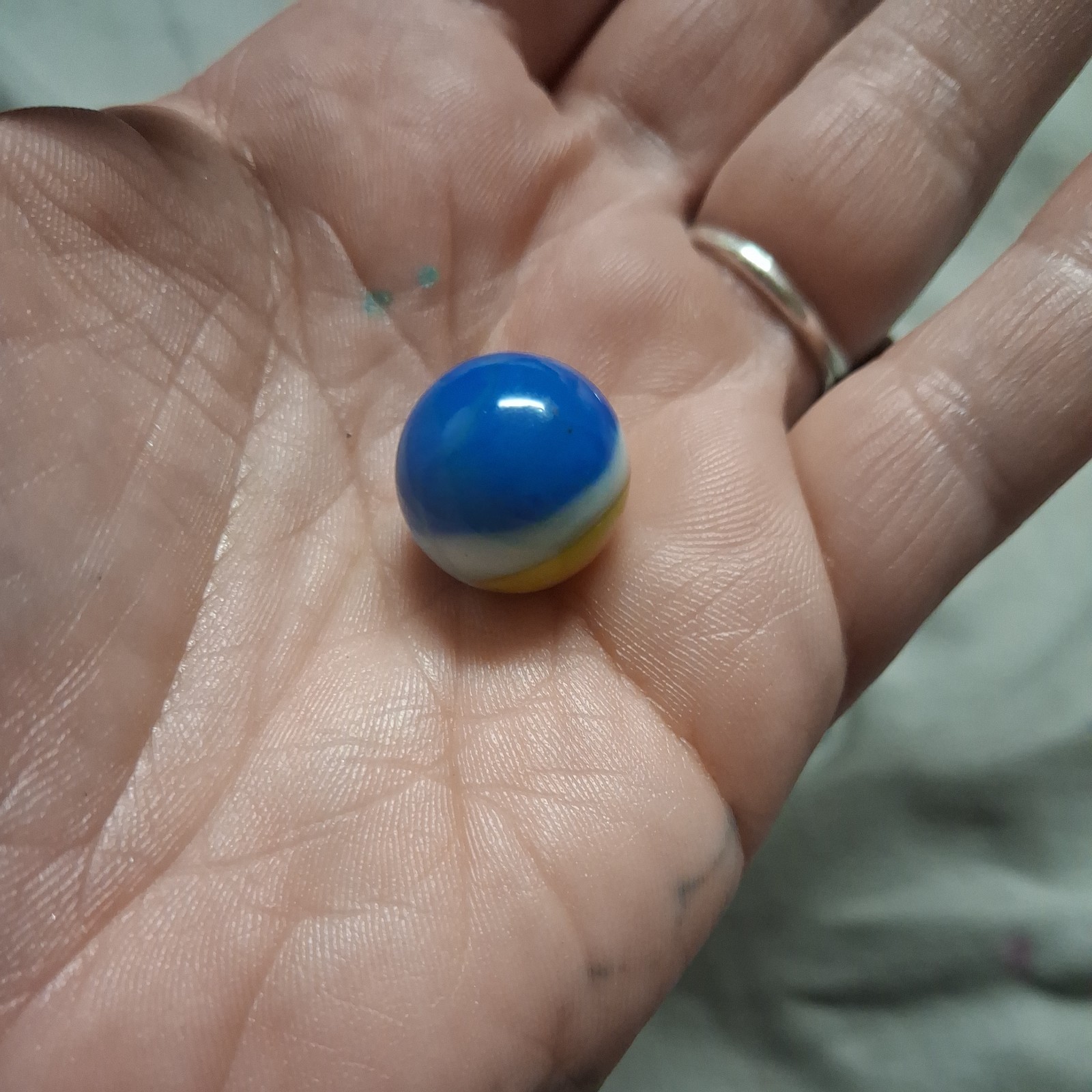 5 Rare Vintage Marbles from Mid-early 1950s