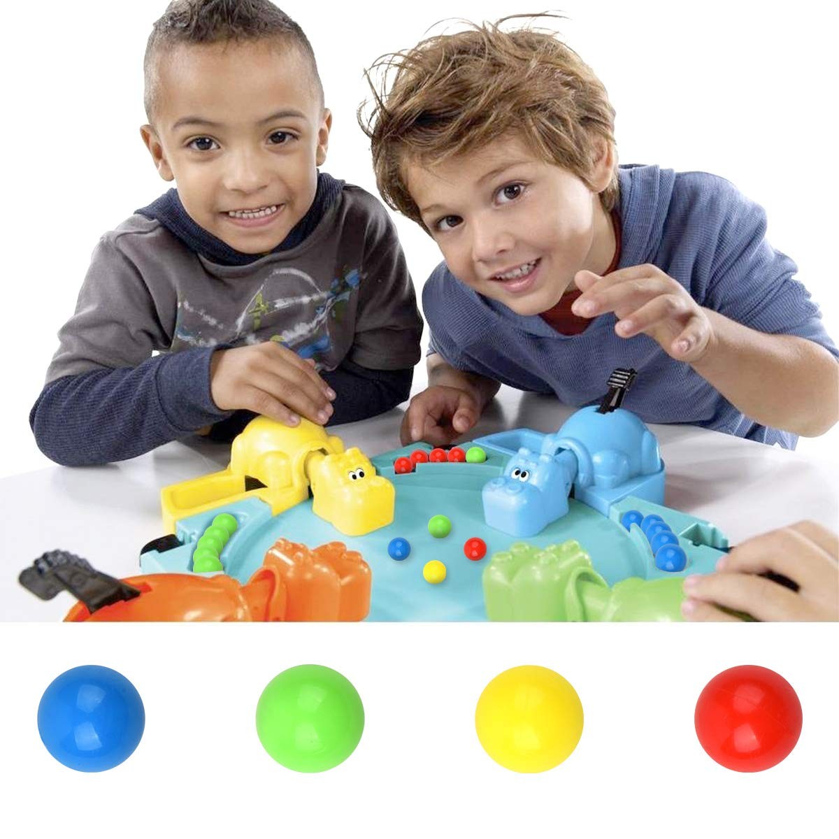 Hotusi 48Pcs Game Replacement Marbles Balls Compatible with Hungry Hungry Hip…