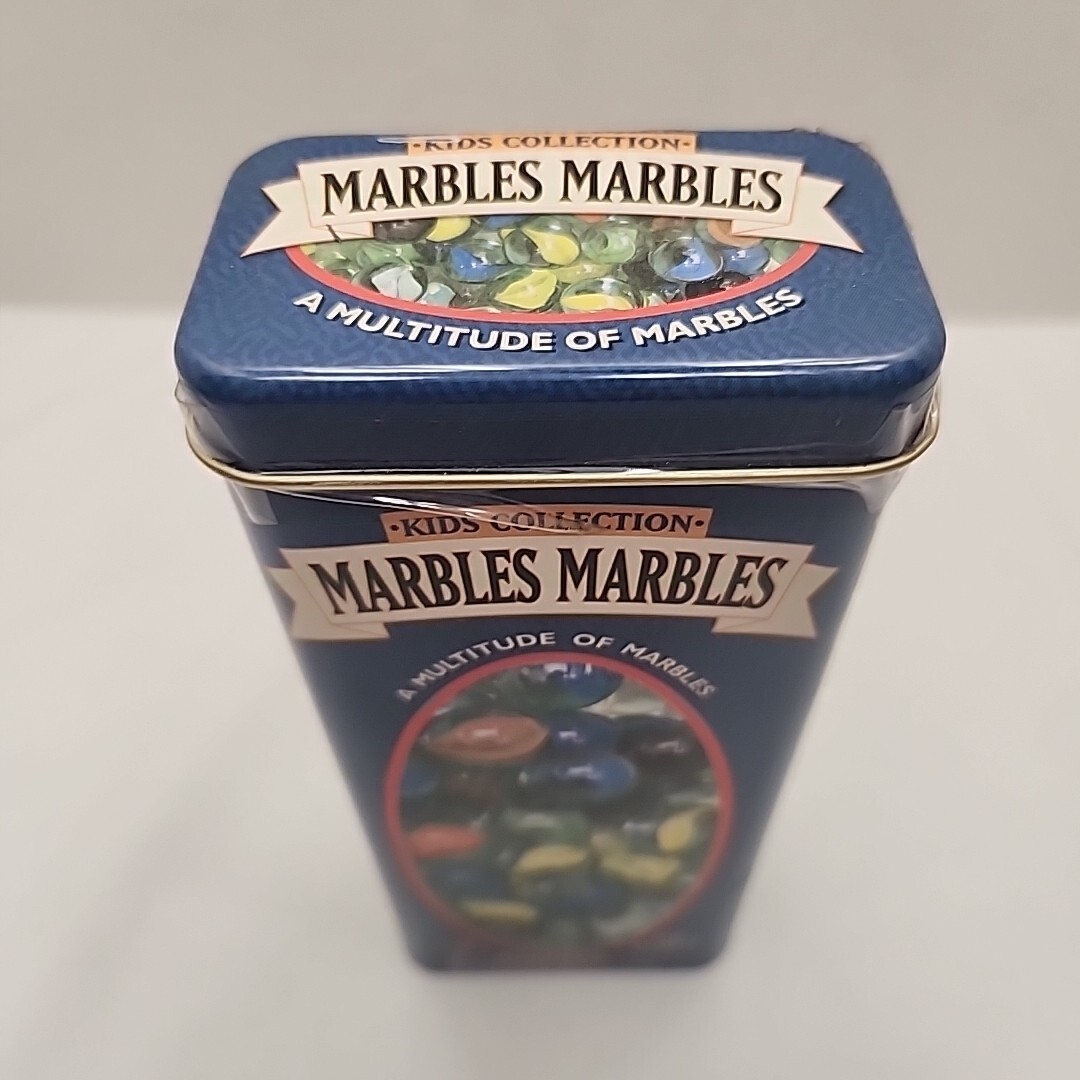 Cardinal Kids Collection Marbles 100 Colorful Marbles in Tin 2001 New