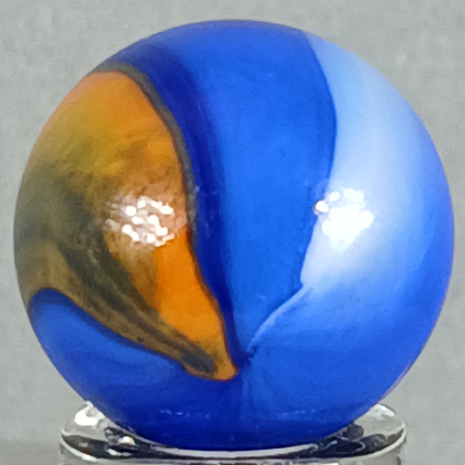 Vintage Imported Patch And Ribbon Marble .61 Inches Near-Mint Condition