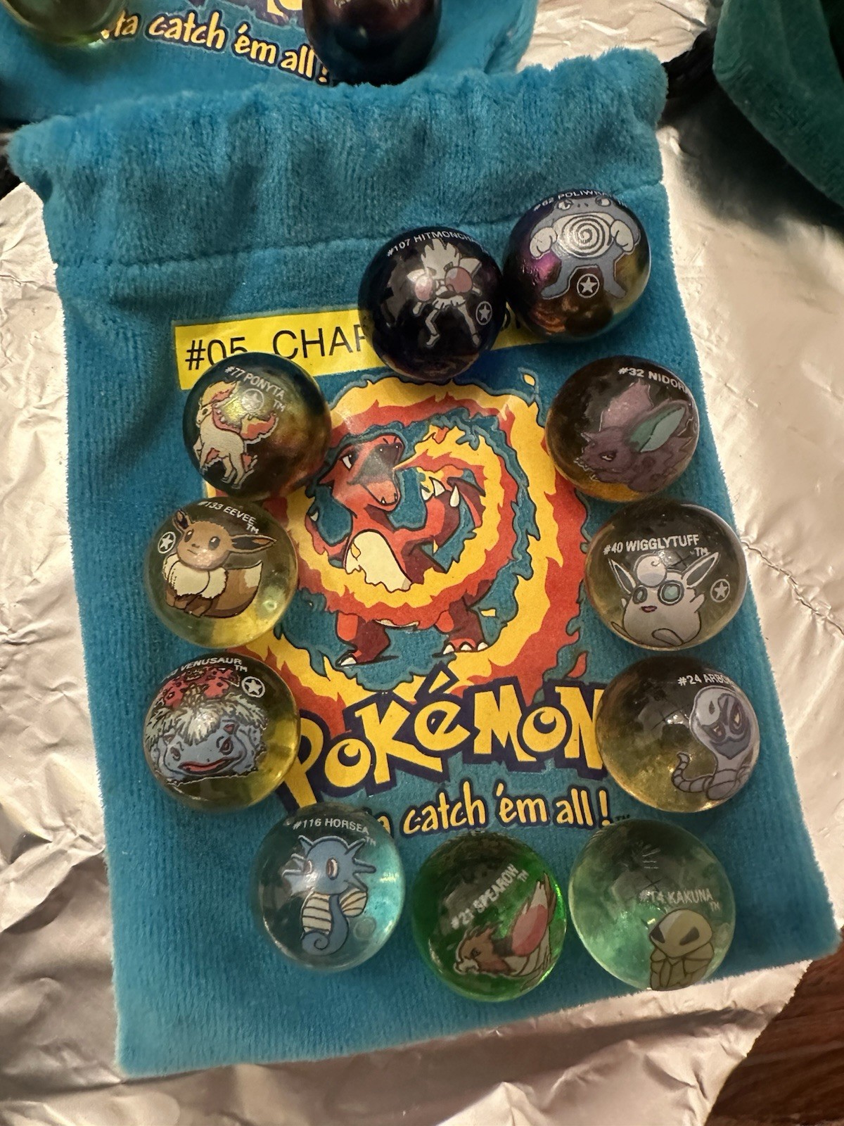 Working Blastoise Marble Shooter Pokeball With 5 Other Sets