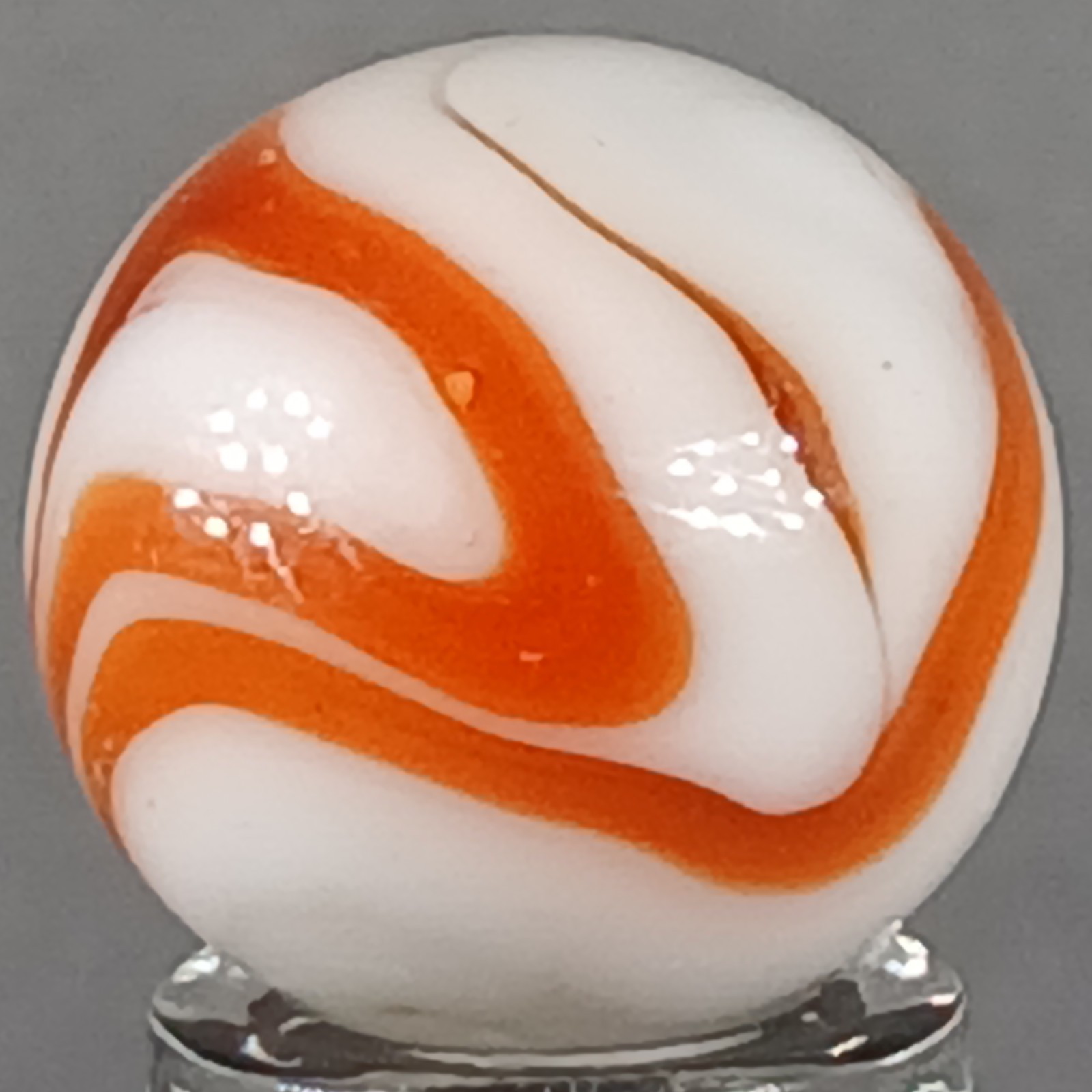 Vintage Champion Swirl Marble .64 Inches Near-Mint Condition Combined Shipping