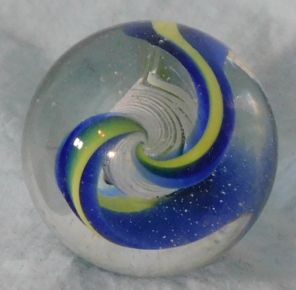 Andy Davis Contemporary Handmade Marble, 1 13/16″ Diameter, #9001B