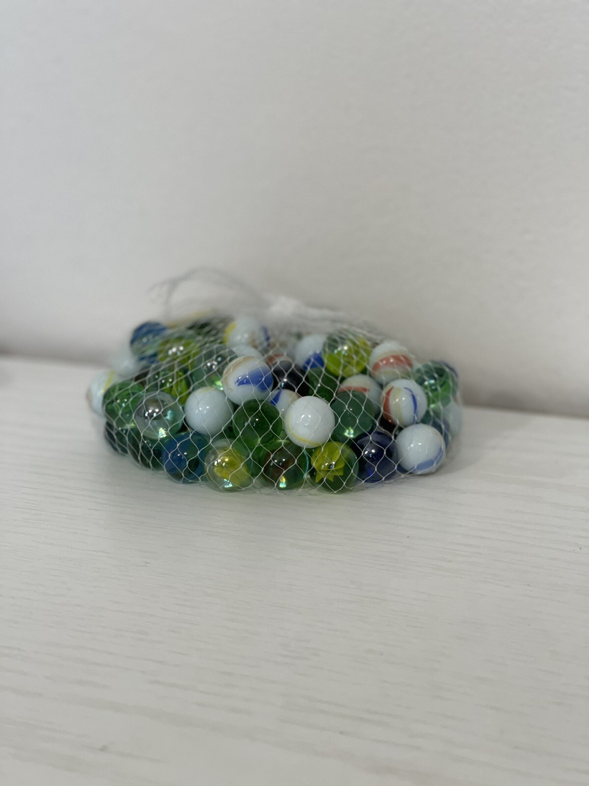 100 Count Lot Of Vintage Glass Marbles