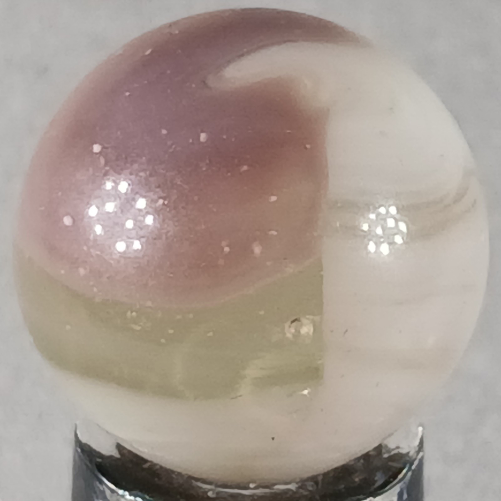 Vintage Vitro Conqueror Marble .61 Inches Near-Mint Condition Combined Shipping