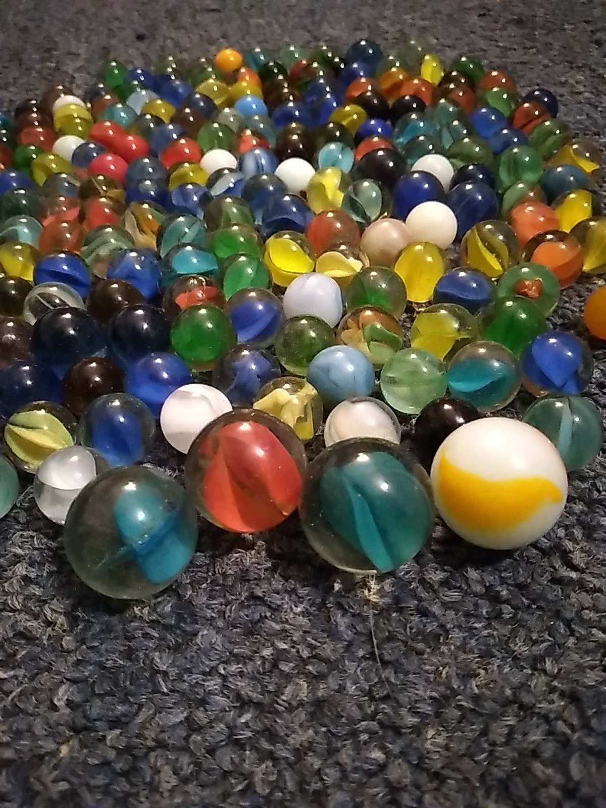 Vintage Marble Lot – 38 oz. Bag Of Marbles