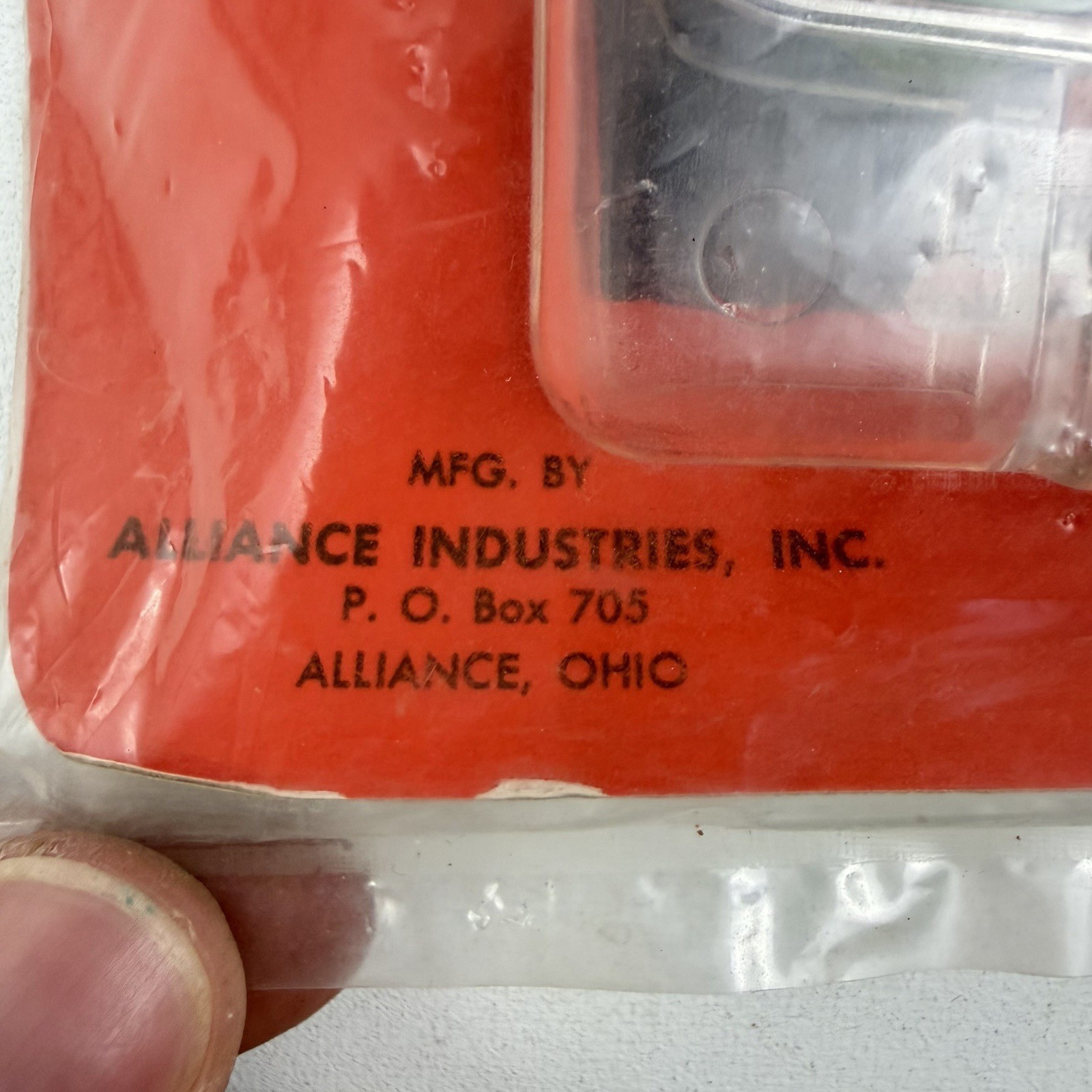 Vintage Alliance Industries Marble Minder Toy w/ Original Marbles New Sealed NOS