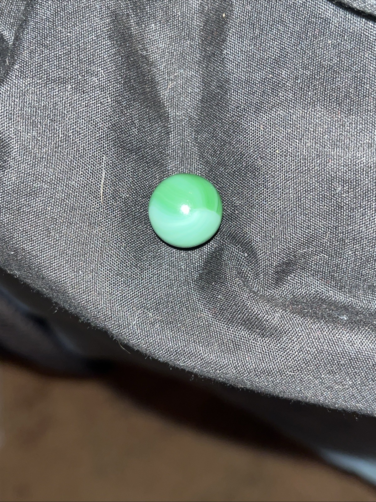 RARE Vintage Akro Agate Peltier Pearlized Peerless Patch Marble HARD TO FIND