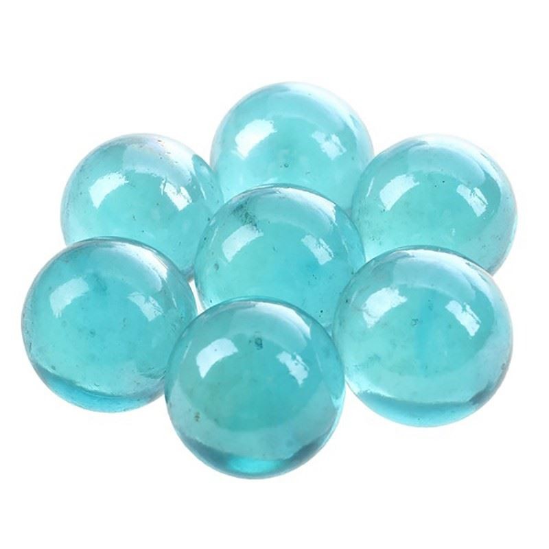20 Pcs Marbles 16mm Glass Marbles Knicker Glass Balls Decoration Color