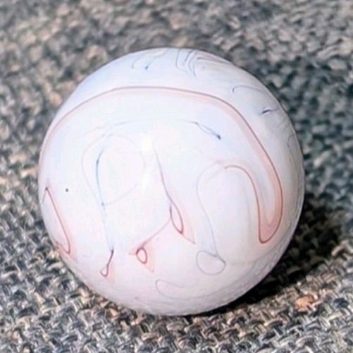 21/32″ Intricate Busy Veiligglas Opaque Swirl 1950s/1960s Vintage Marbles MM