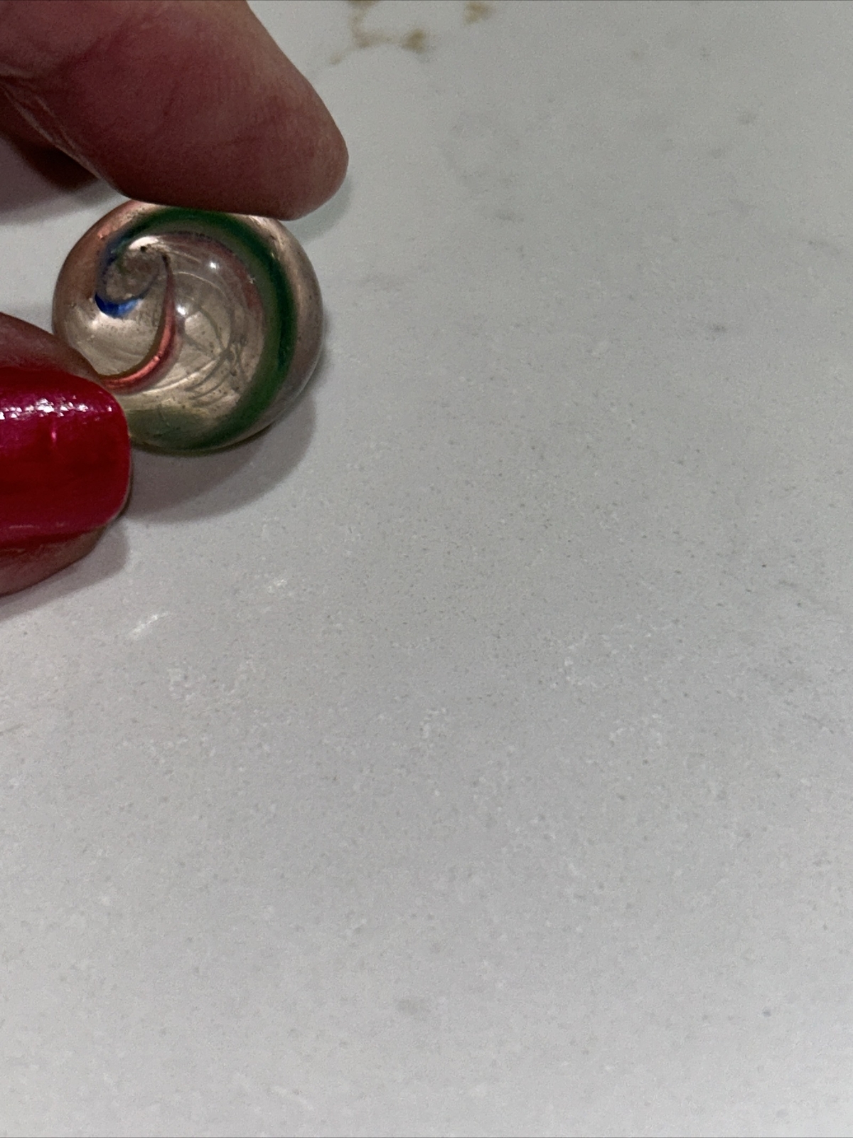 Vintage Marble ~Glass German Swirl Latticino Ribbon~ Price Slashed