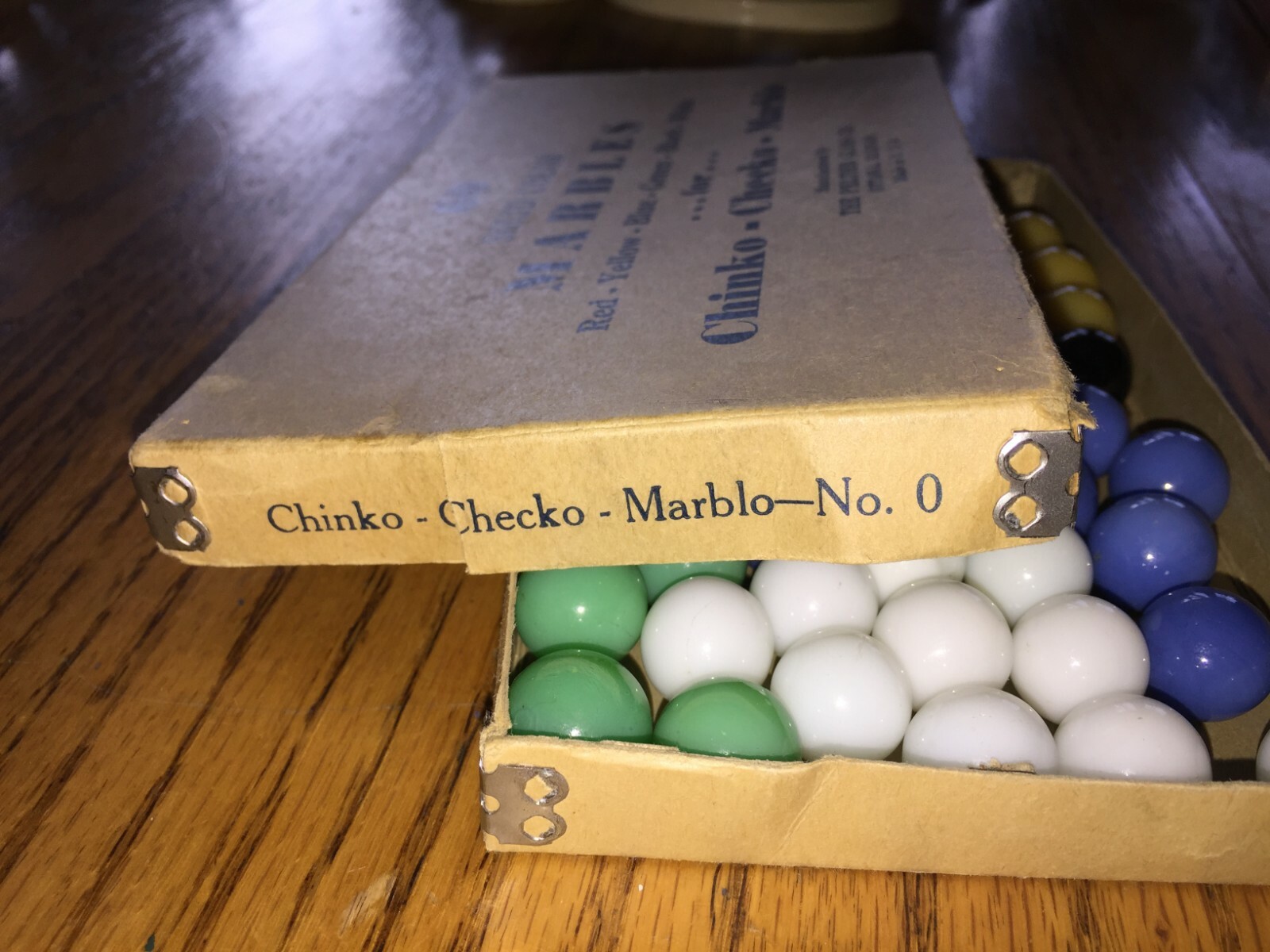 The Peltier Glass Co Ottawa Illinois 60 (58) Solid Color Marbles