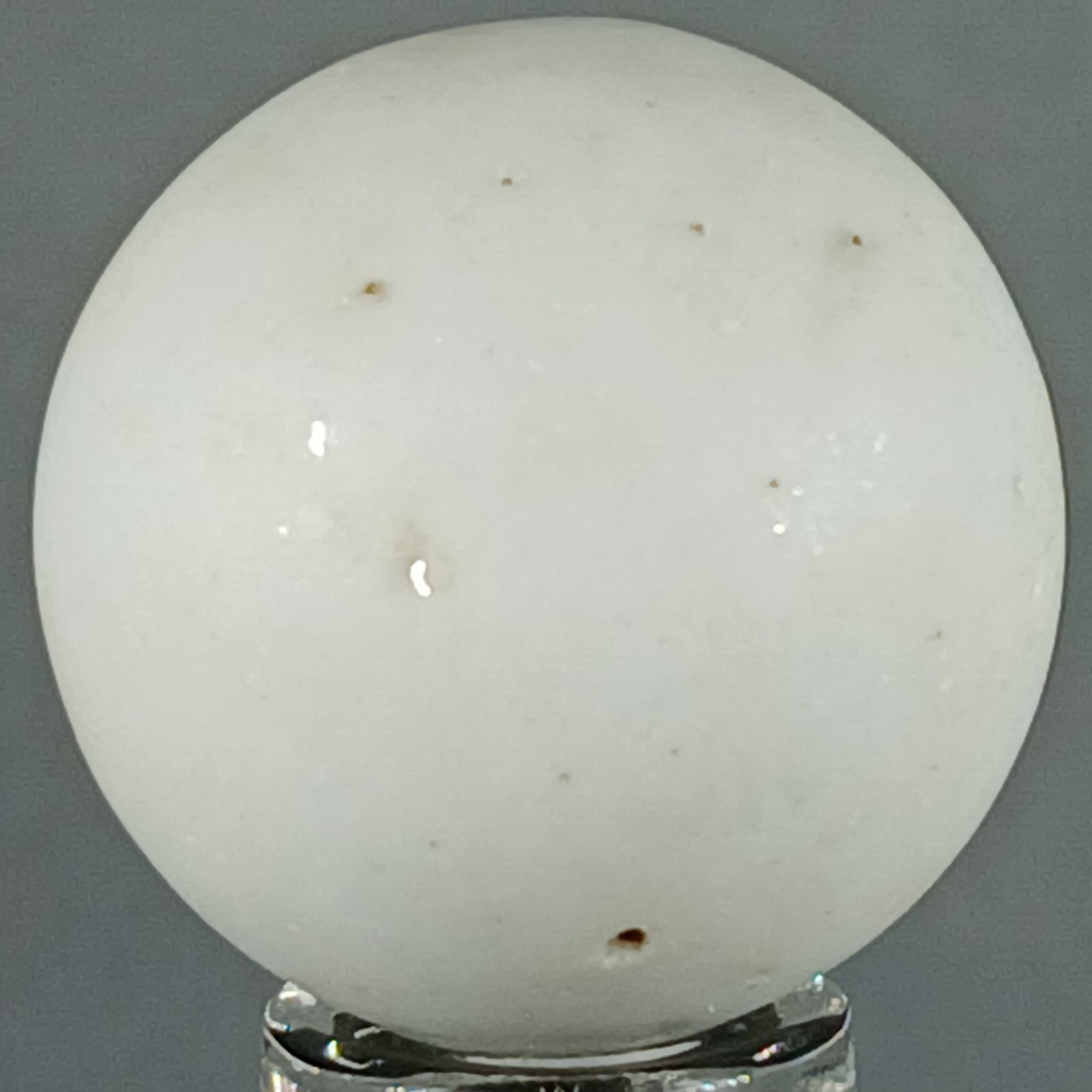 Large Vintage Clay Marble .71 Inches Near-Mint Condition Combined Shipping