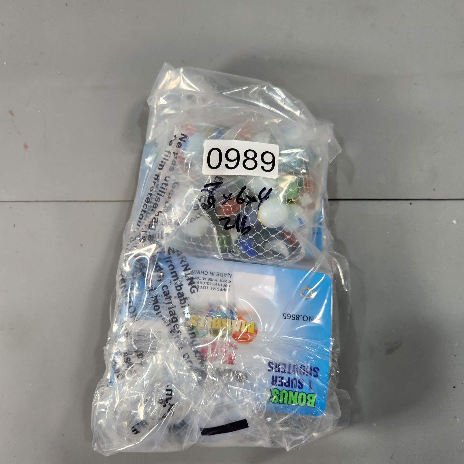 Imperial Toy 50 Marbles + Super Shooter Lot of 2 Packs No 8565 New in Package