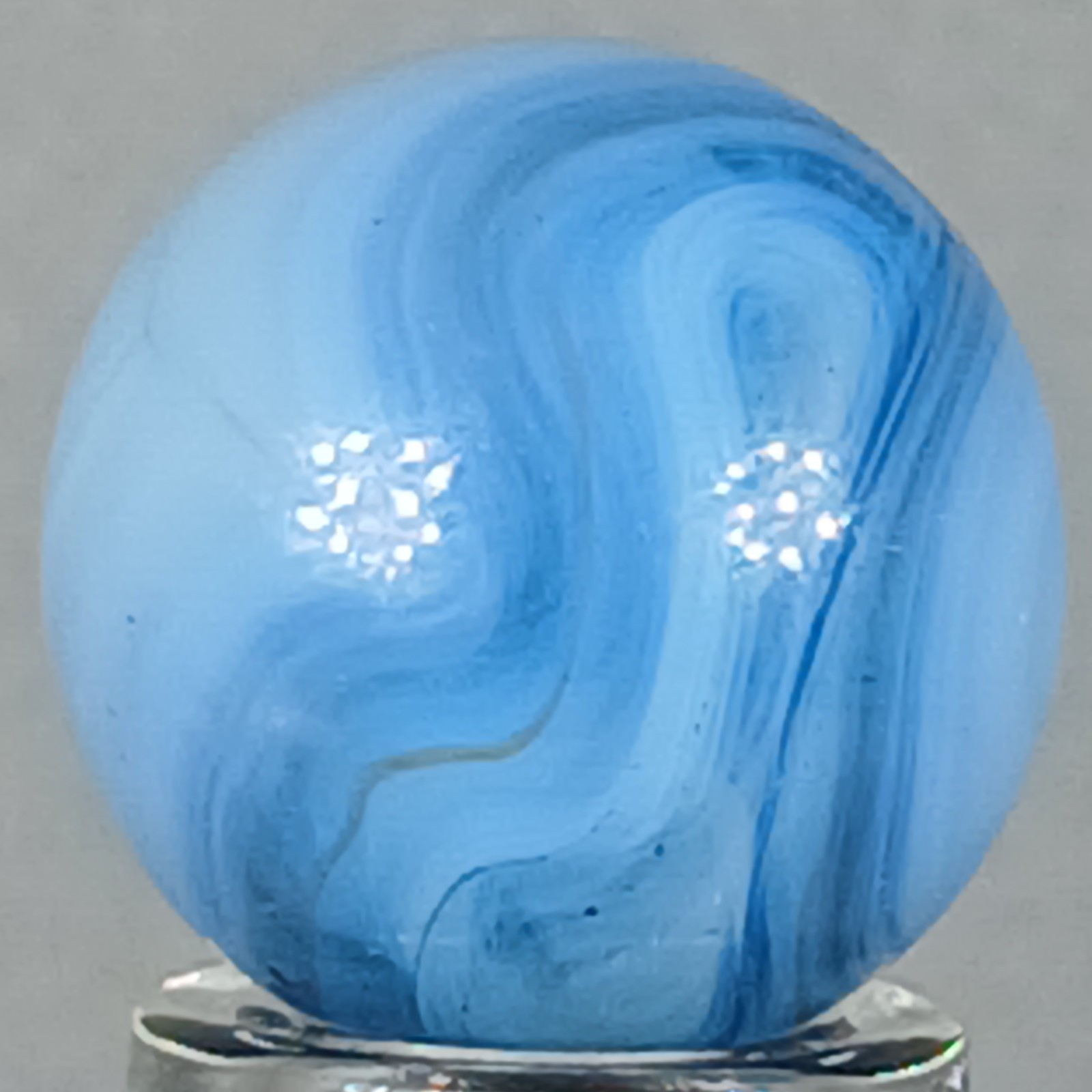 Vintage Champion Swirl Marble .61 Inches Near-Mint Condition Combined Shipping