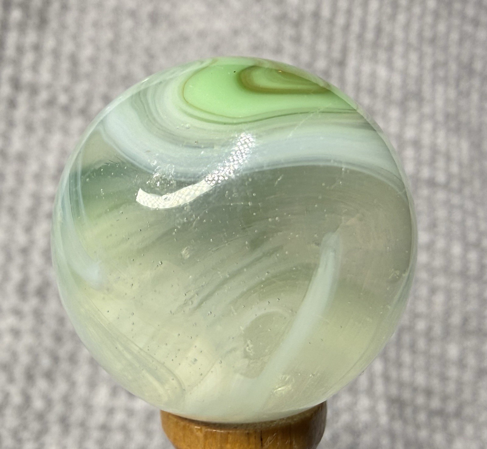 Vitro Agate Conqueror Shooter Boulder Marble .95” NM(+)