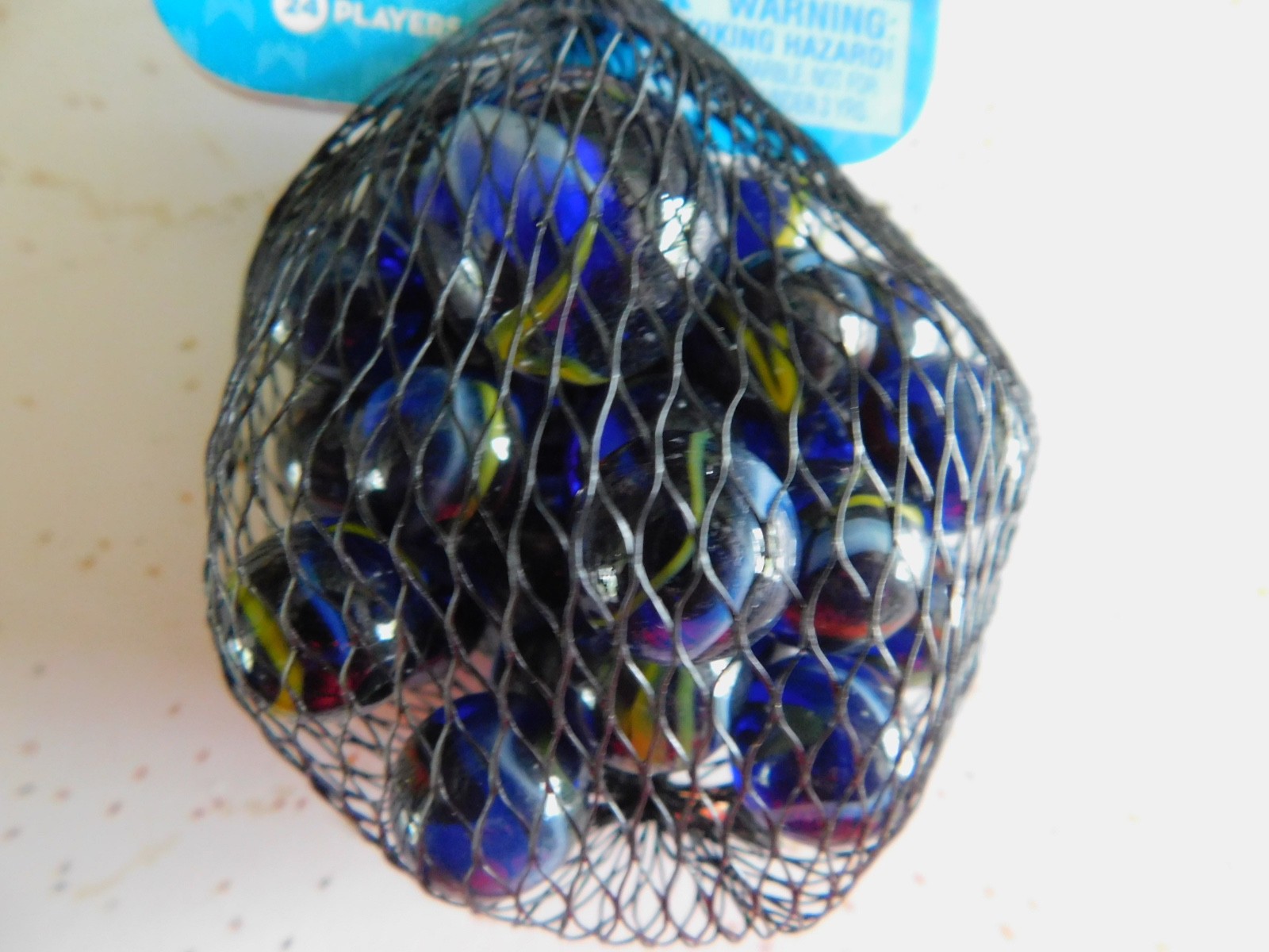Mega Marble ECLIPSE MARBLE NET 24 Player Marbles & 1 Shooter Marble