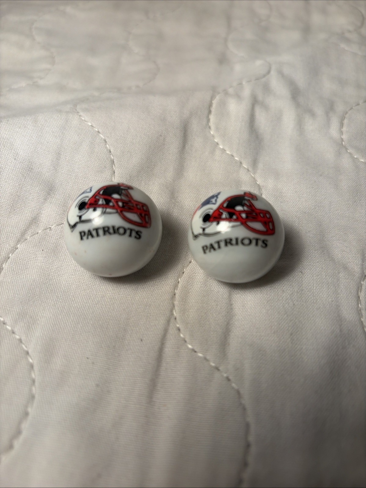 NFL Super Bowl Champions New England Patriots Marbles 1 Inch Item #1101