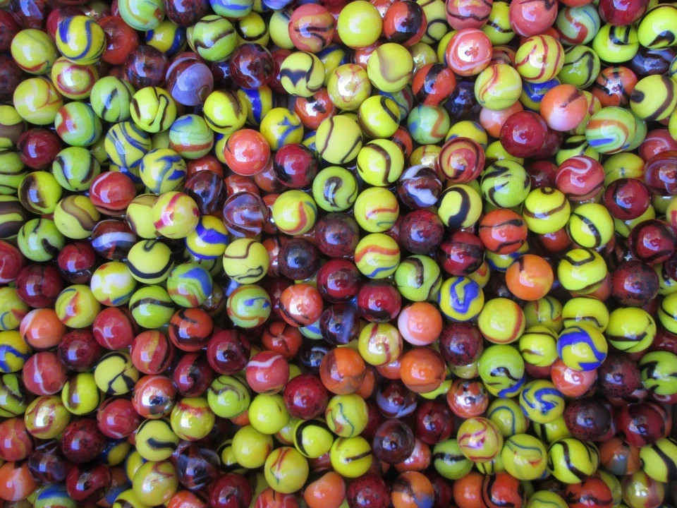 MARBLES 1 POUND 5/8″ PREMIUM MIX SELECT MARBLES