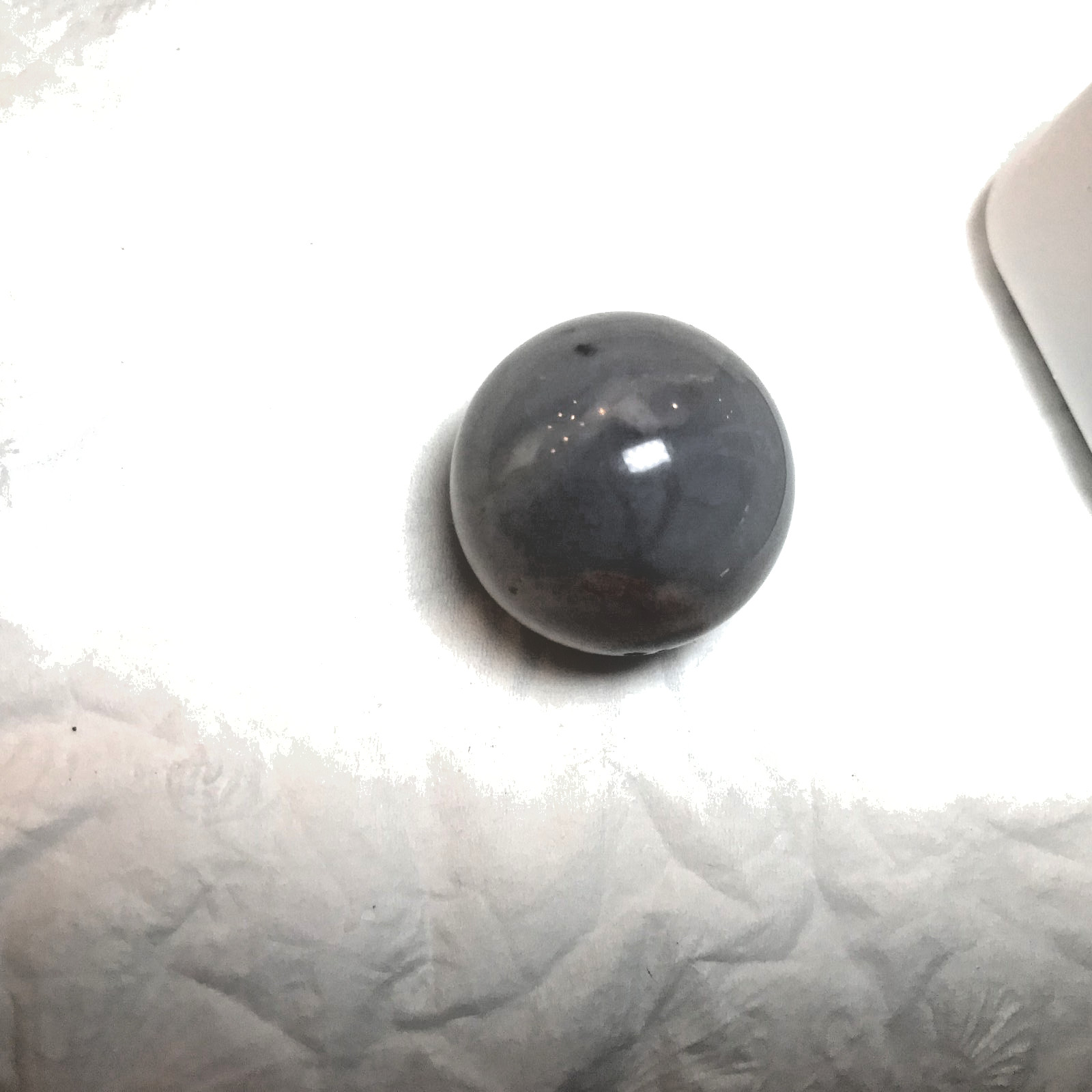 ANTIQUE GERMAN 27mm ”END OF DAY” SHOOTER MARBLE.
