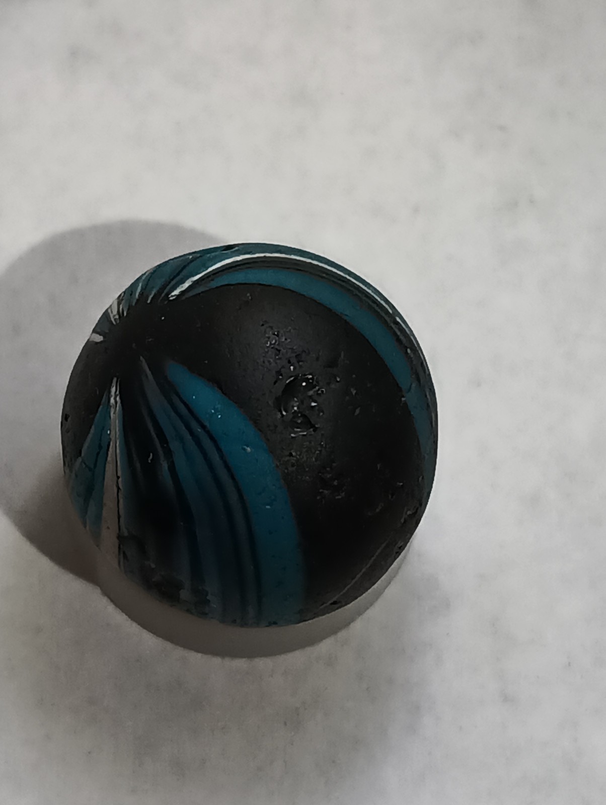 Indian Marble As The Pictures Show This Is A Nice Survivor. 21/32 Inches