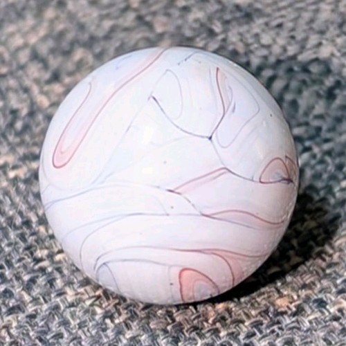 21/32″ Intricate Busy Veiligglas Opaque Swirl 1950s/1960s Vintage Marbles MM