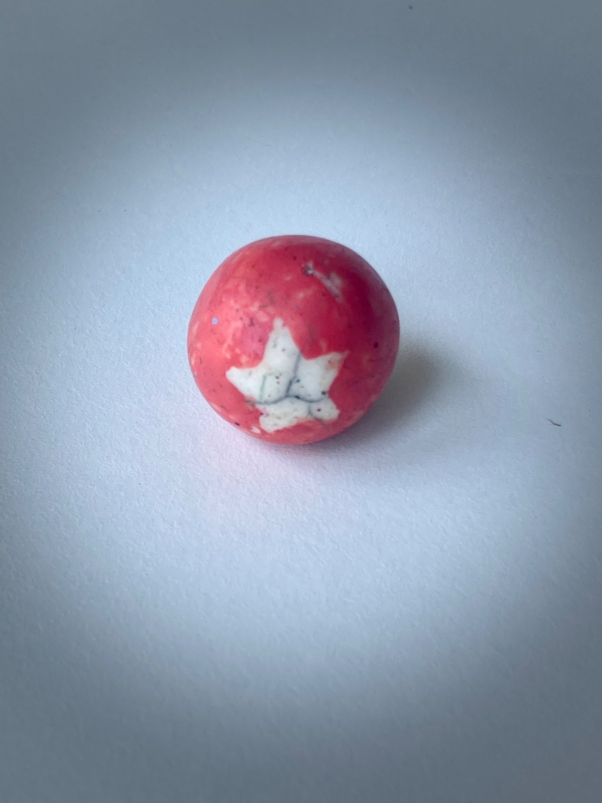 Antique Star Marbles Rainbow Colors 8 Shooters Lot + Protective Case (set #4)
