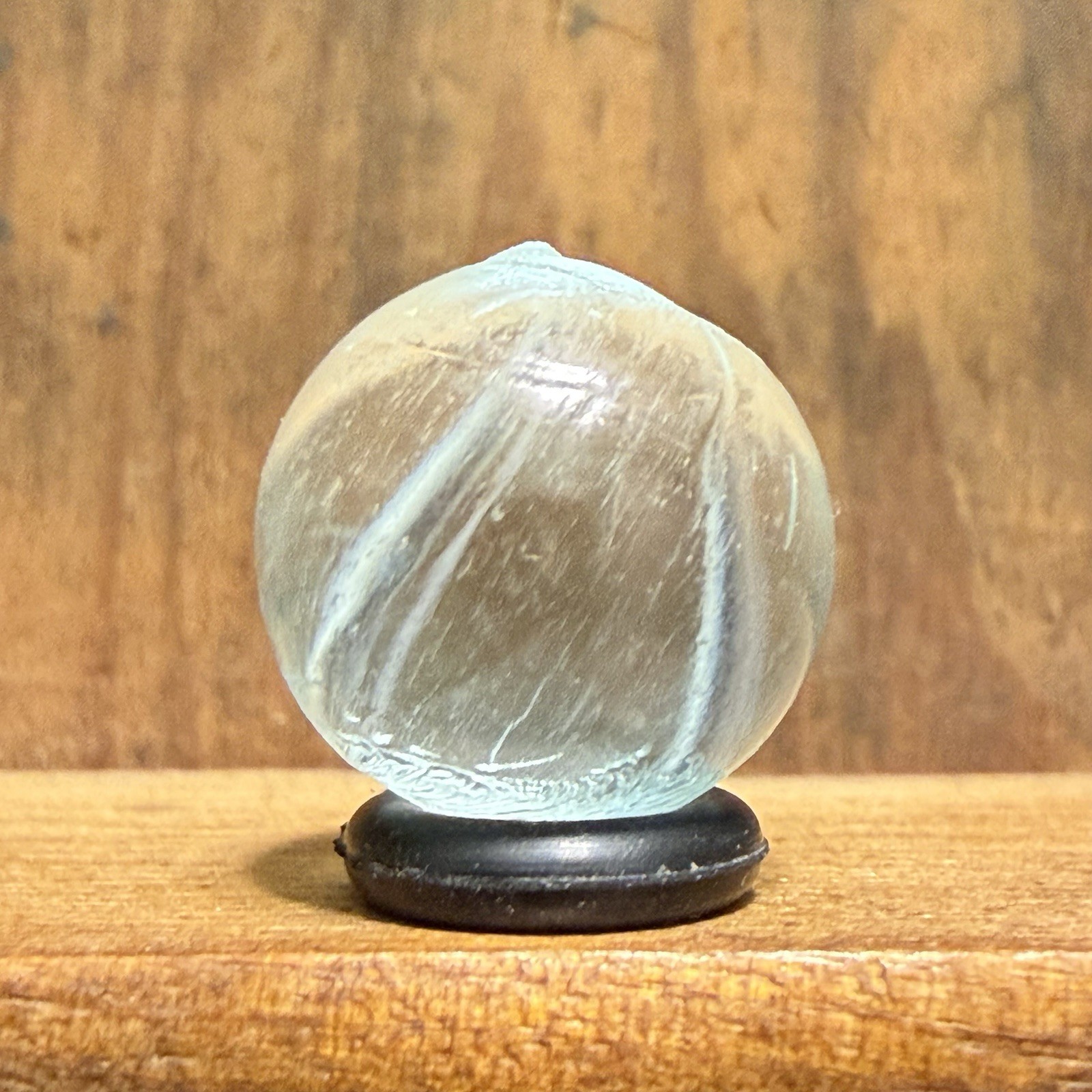 Antique German Handmade Double Ribbon Core Peewee Marble 1/2” Mint(-) | 269