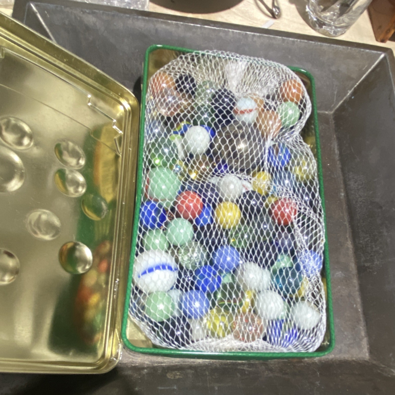 Cardinal Kids Collection Deluxe Marbles Tin Set, Over 150 Marbles, Ages 6+