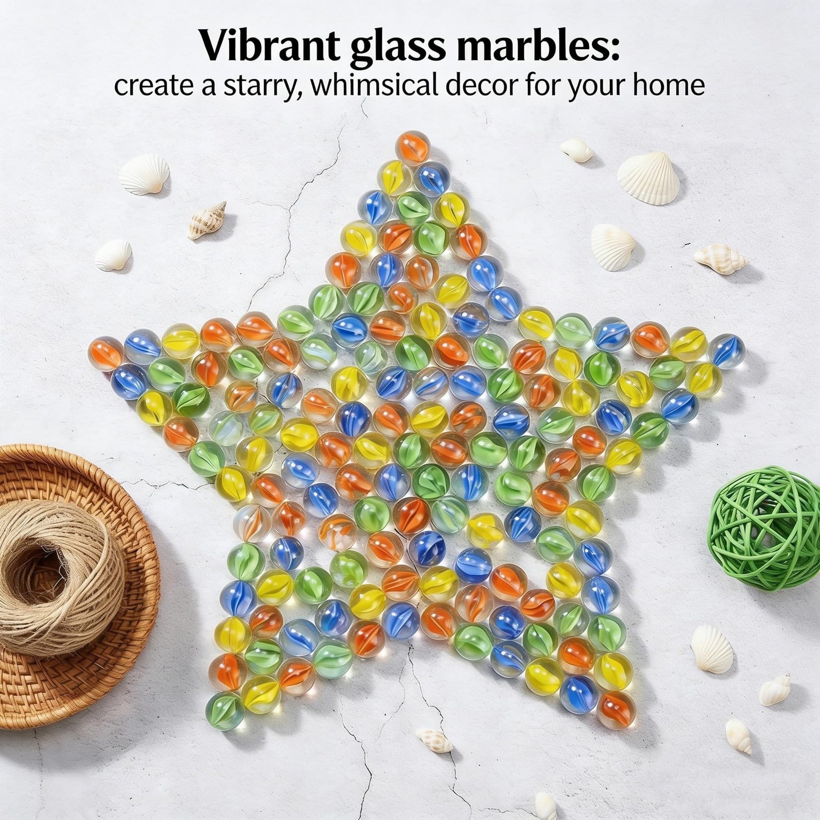 Bulk 100PCS Cat Eye Glass Marbles Mixed Colors Thick Medium Size Toy Balls Fun