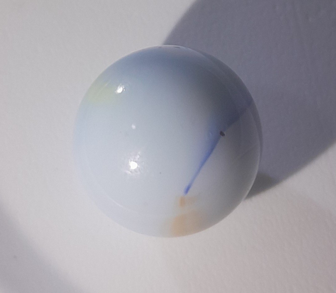 Vintage Antique 10mm Agate Swirl Marble