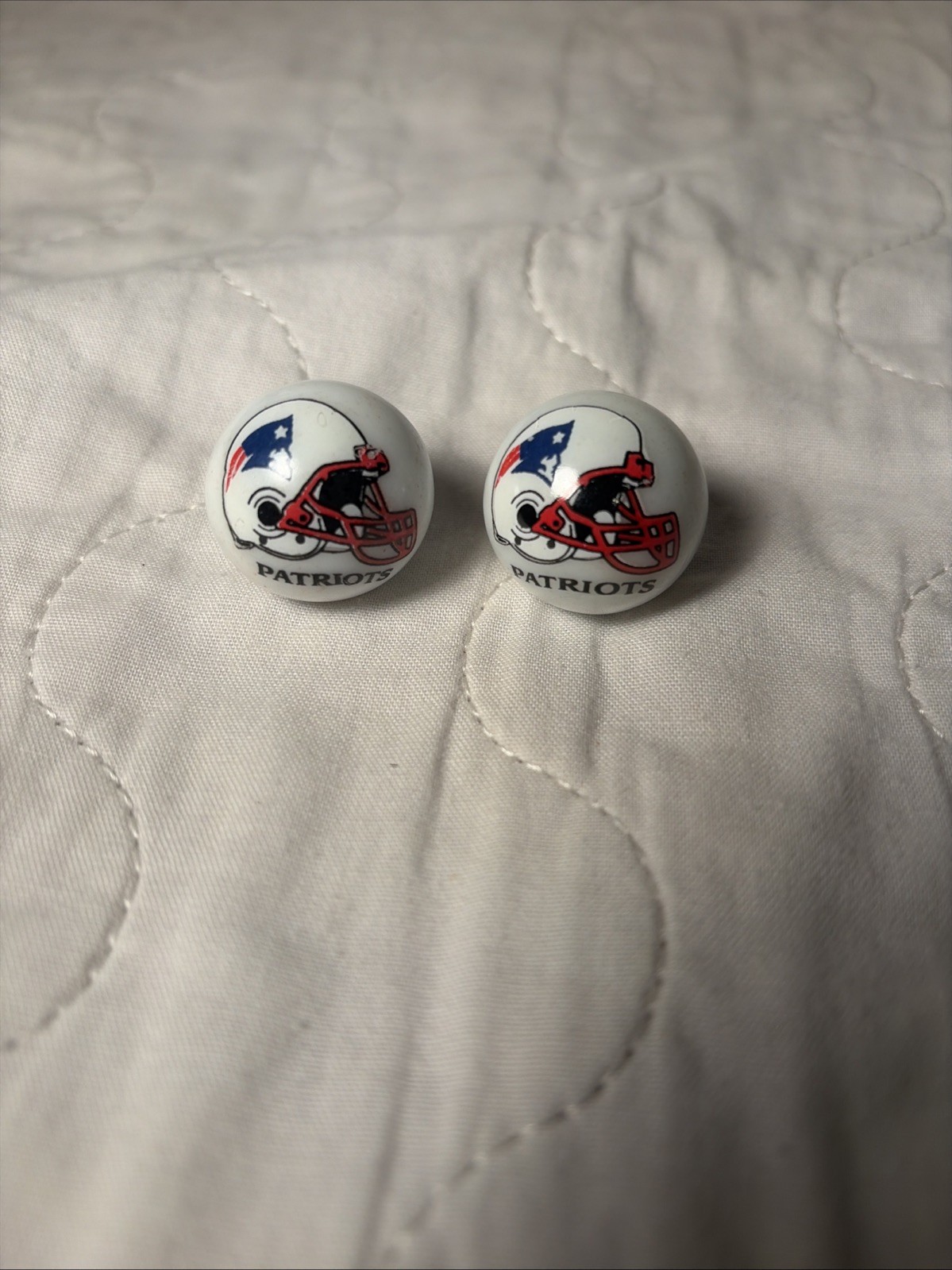NFL Super Bowl Champions New England Patriots Marbles 1 Inch Item #1101