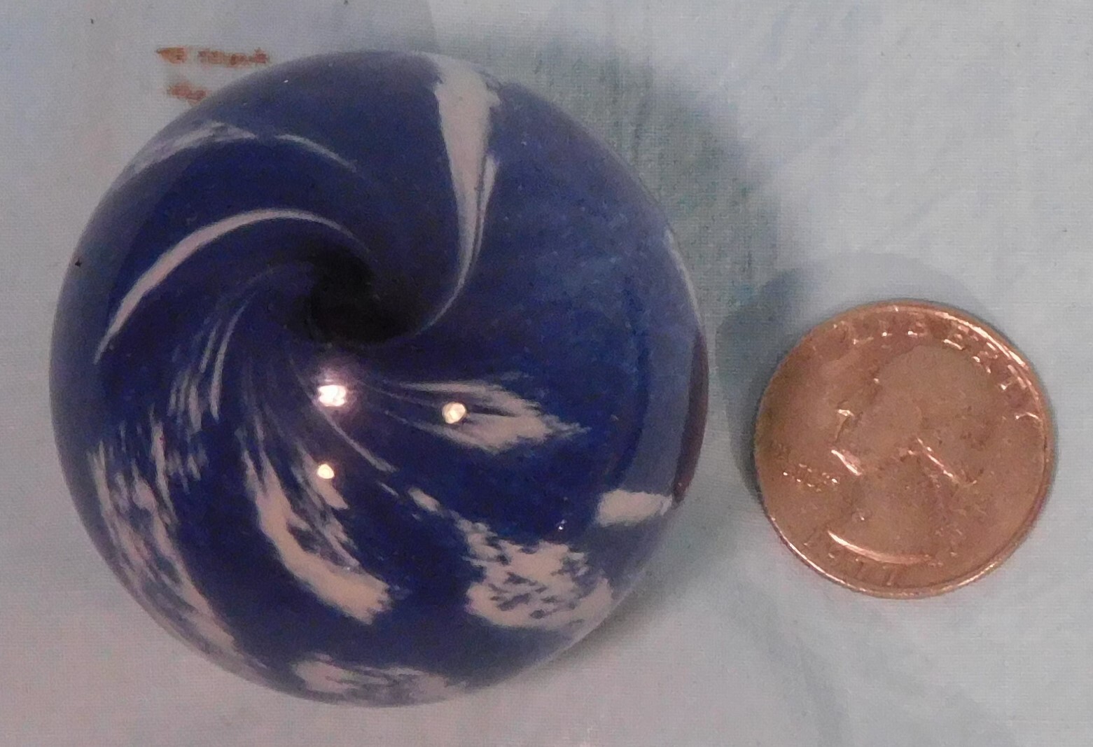 Andy Davis Contemporary Handmade Marble, 2″ Diameter, #9204Y