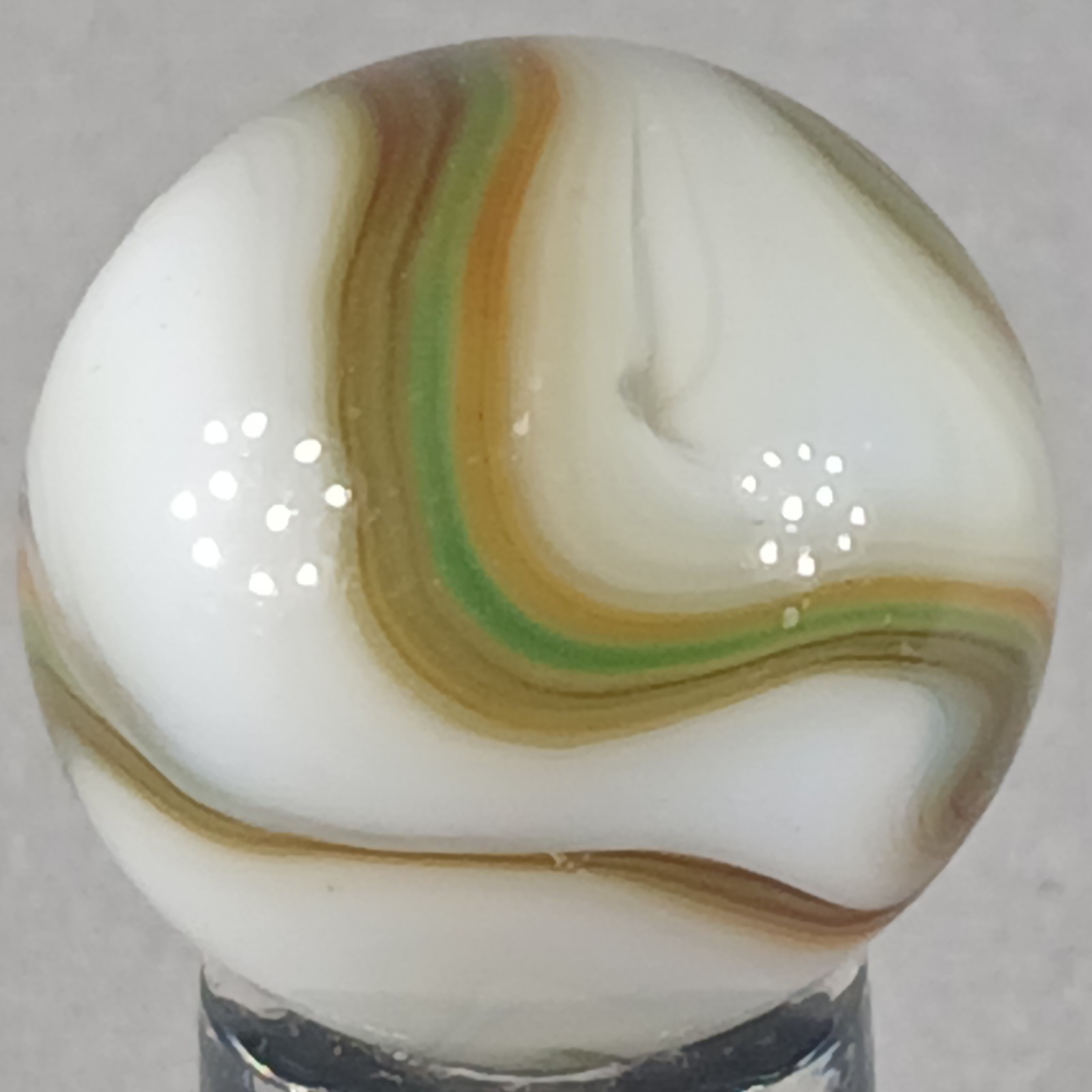 Large JABO Swirl .74 Inches Near-Mint Condition Combined Shipping
