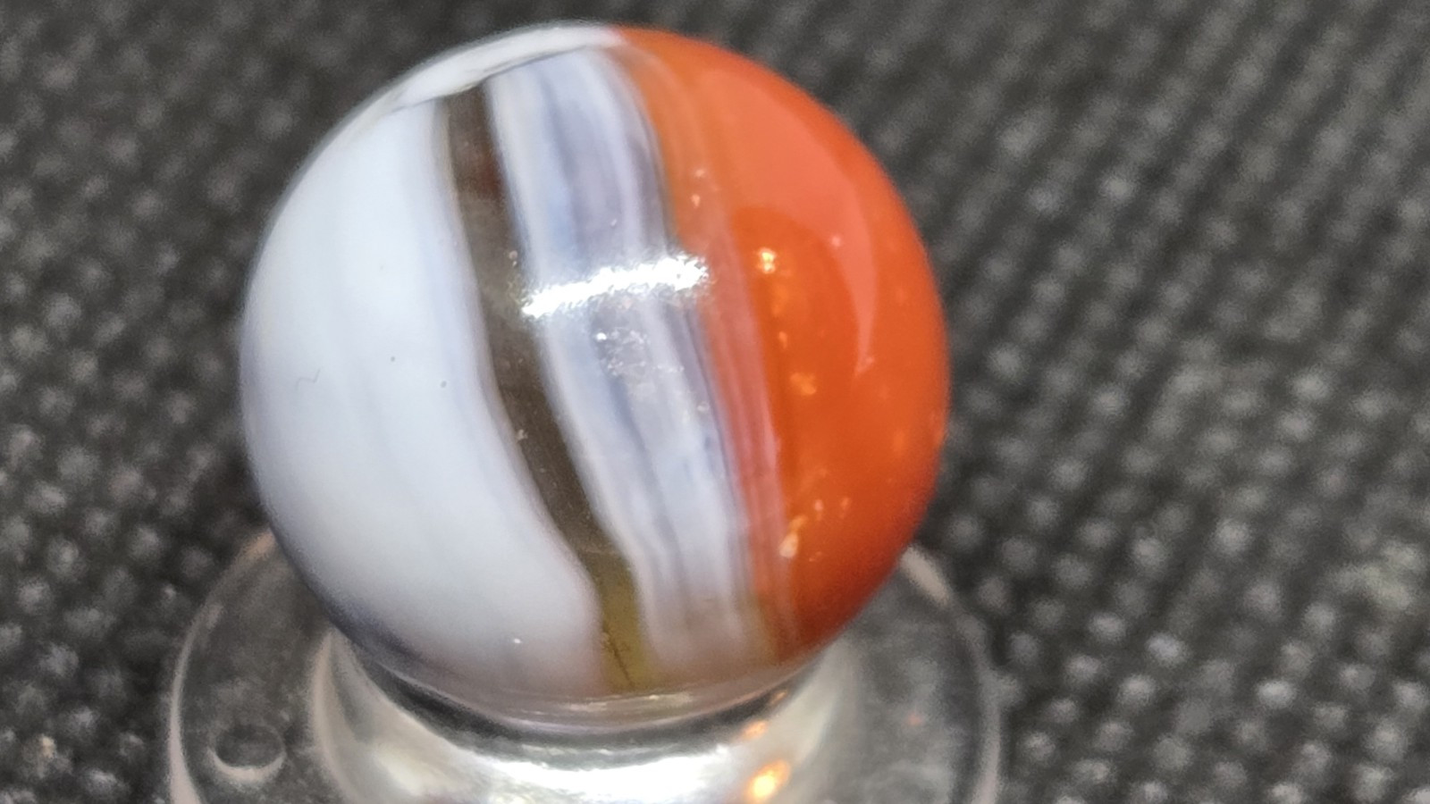 Vintage Vitro Agate Exotic Conqueror Patch Marble 39/64