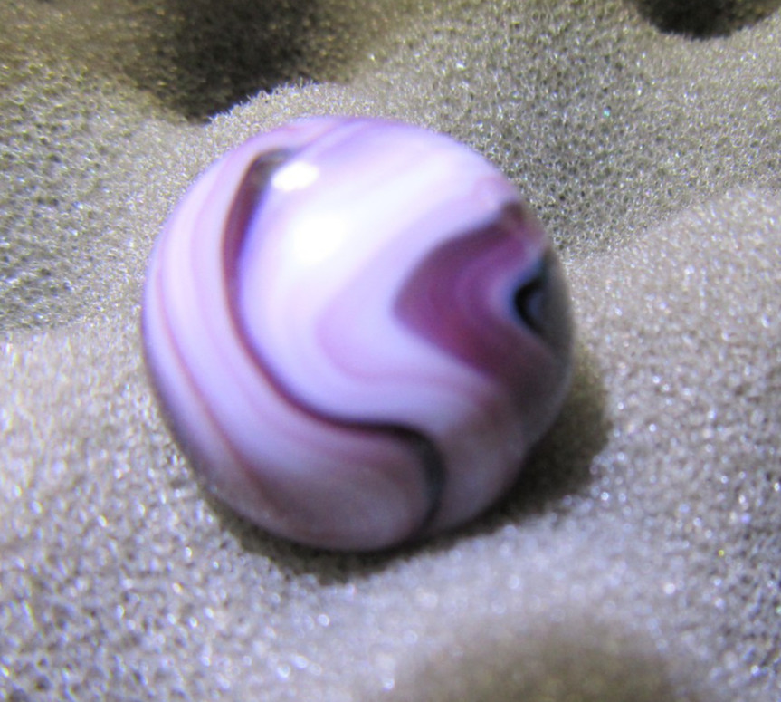 CHRISTENSEN PURPLE SLAG MARBLE 19/32″